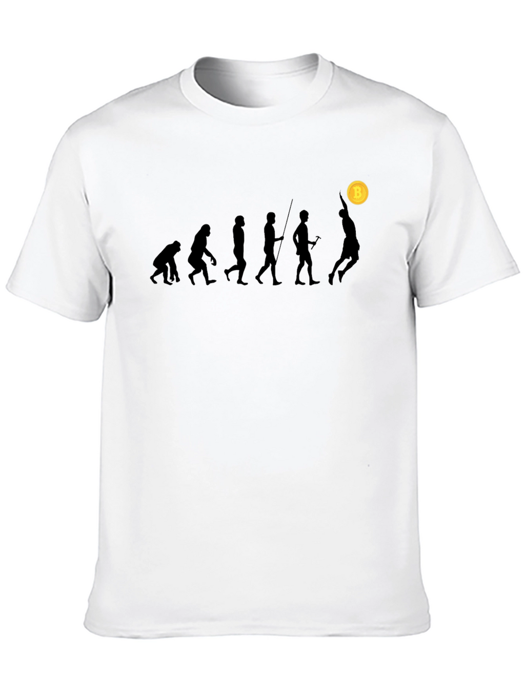 Bitcoin Evolution T-Shirt - Black
