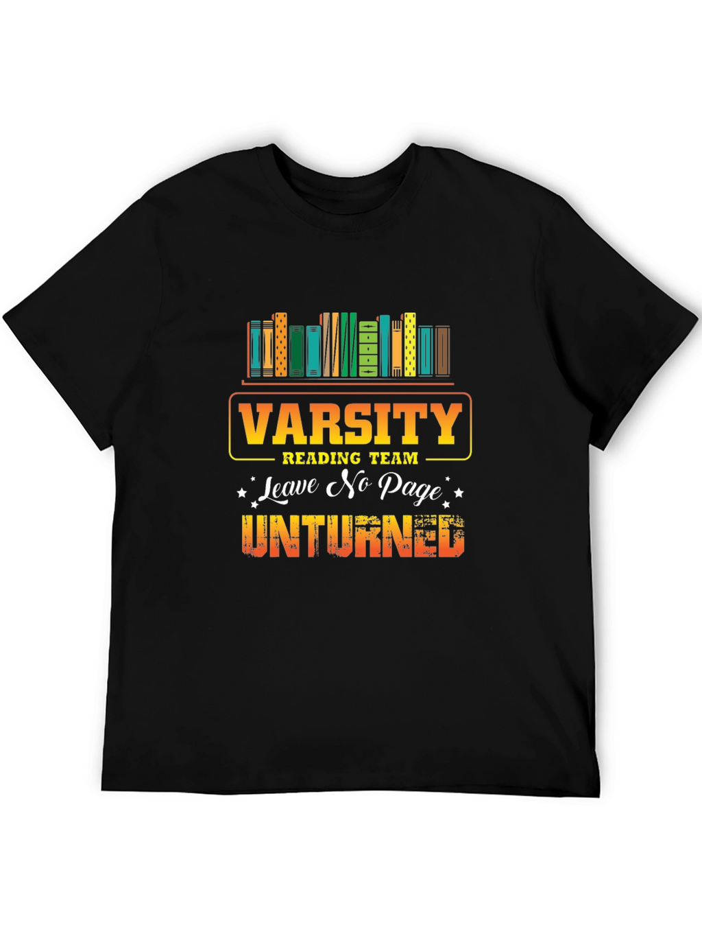 Varsity Reading Team T-Shirt - Book Lover Tee