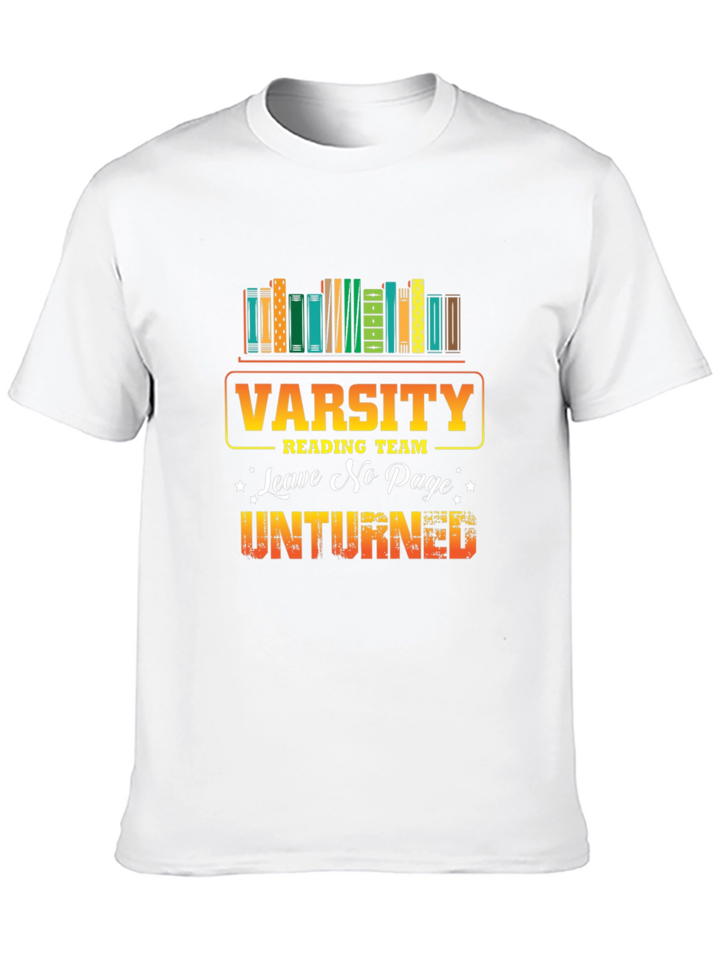 Varsity Reading Team T-Shirt - Book Lover Tee