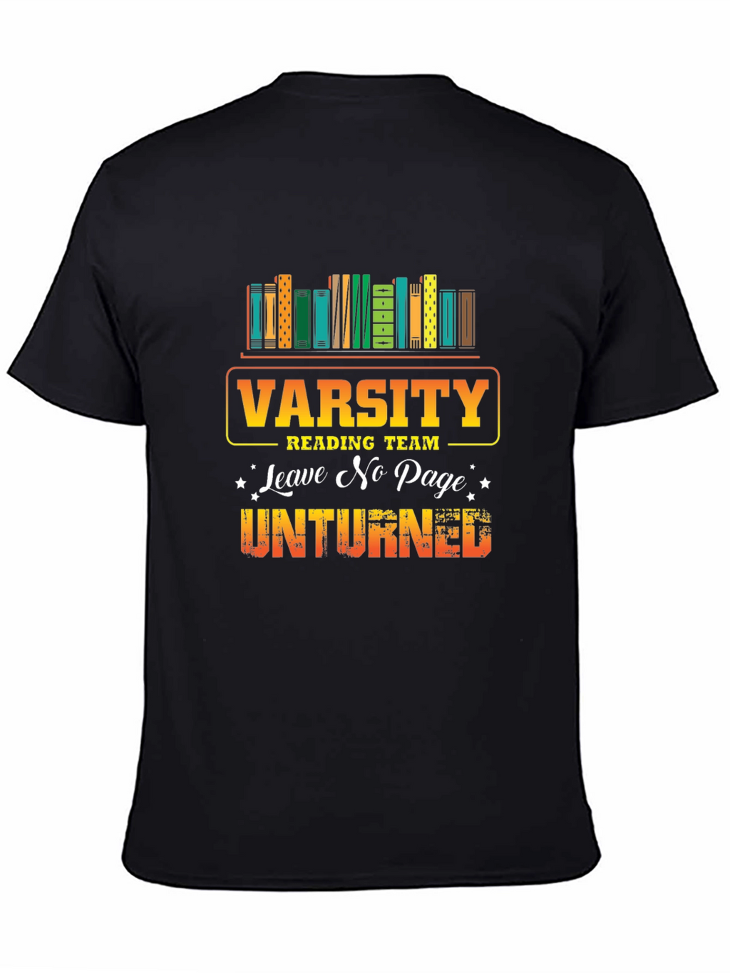Varsity Reading Team T-Shirt - Book Lover Tee