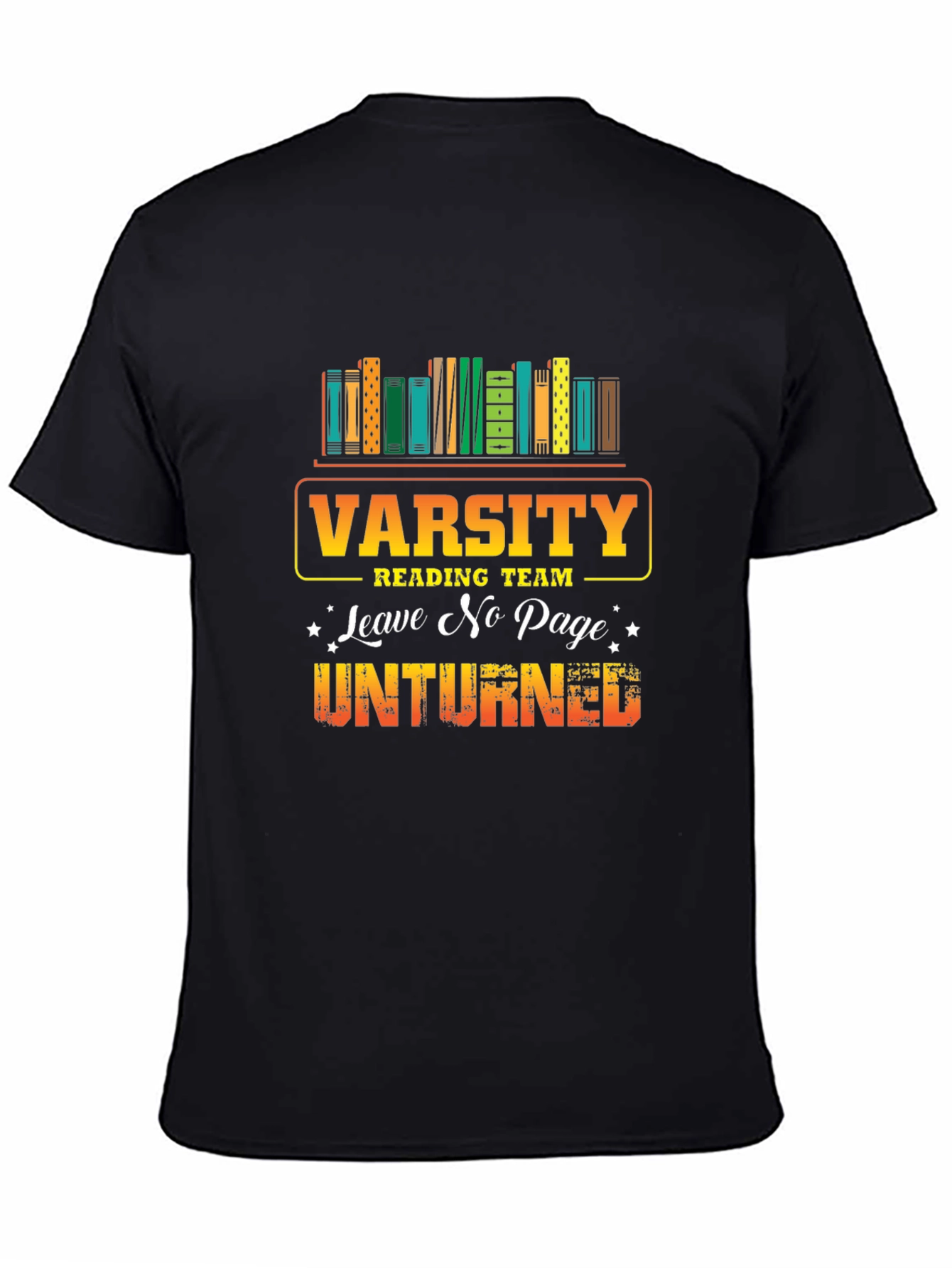Varsity Reading Team T-Shirt - Book Lover Tee