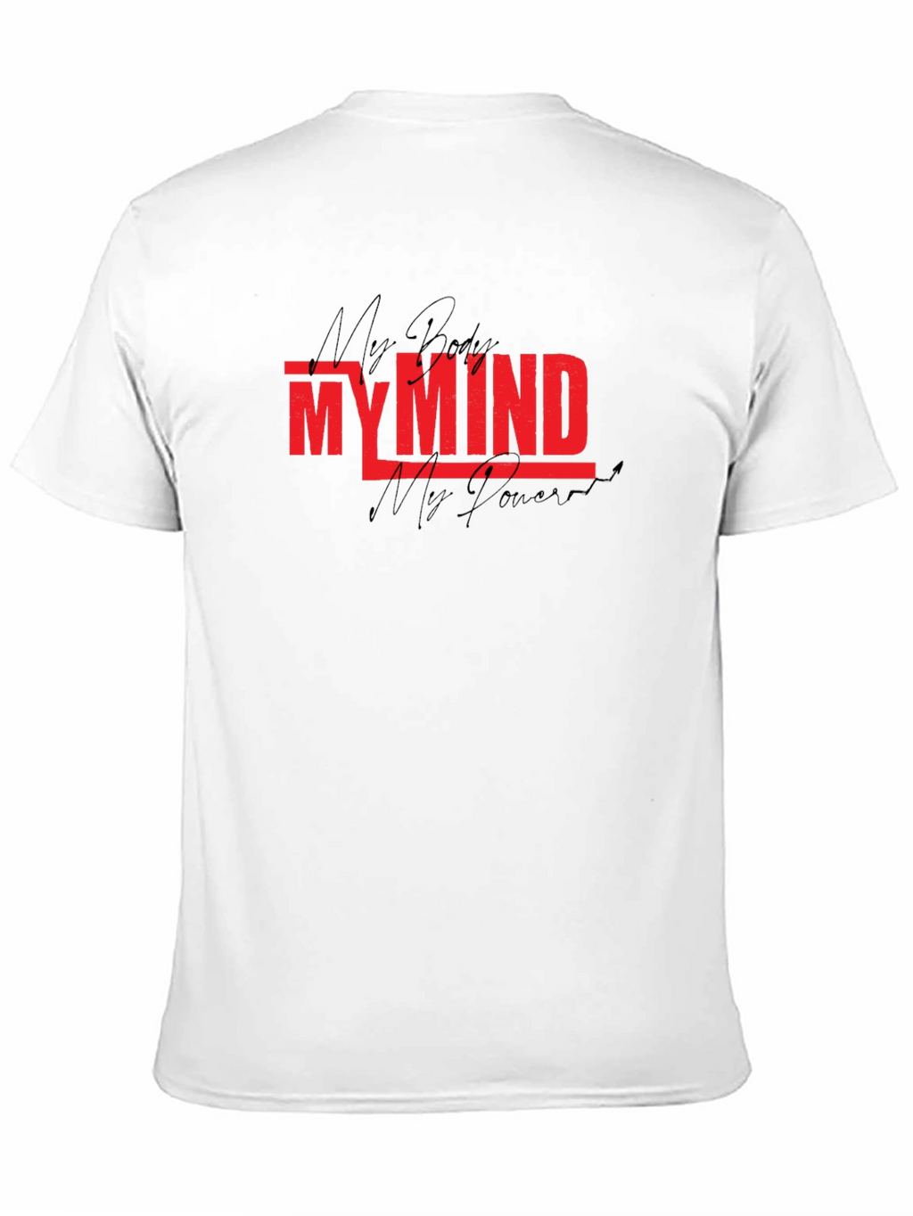 My Mind My Power Graphic Tee - Black