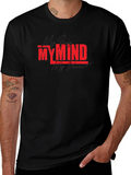 My Mind My Power Graphic Tee - Black