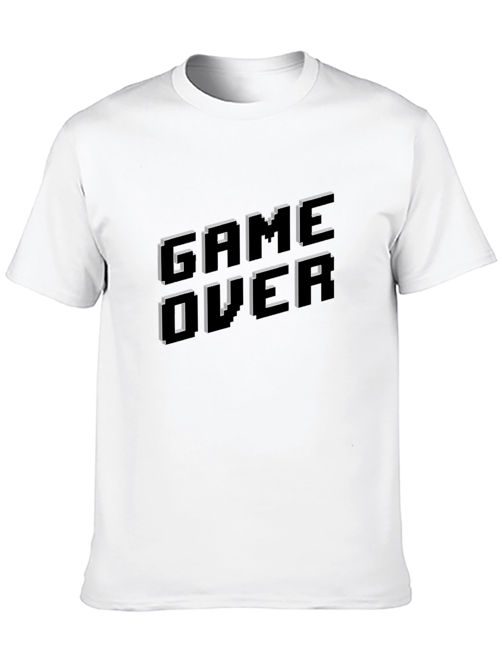 Game Over T-Shirt - Classic Pixelated Design