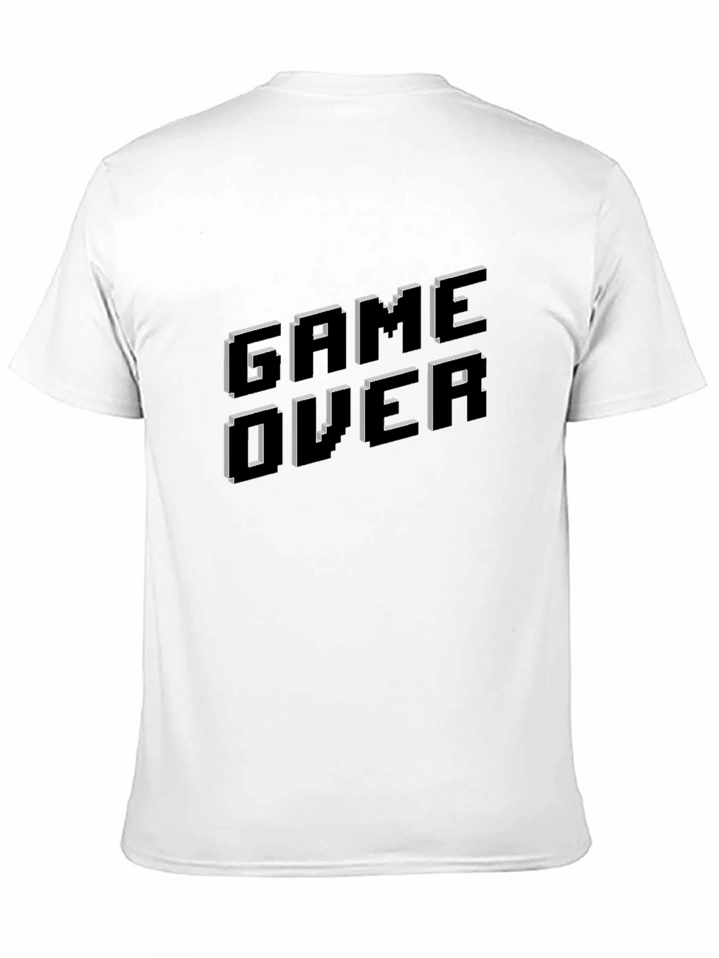 Game Over T-Shirt - Classic Pixelated Design
