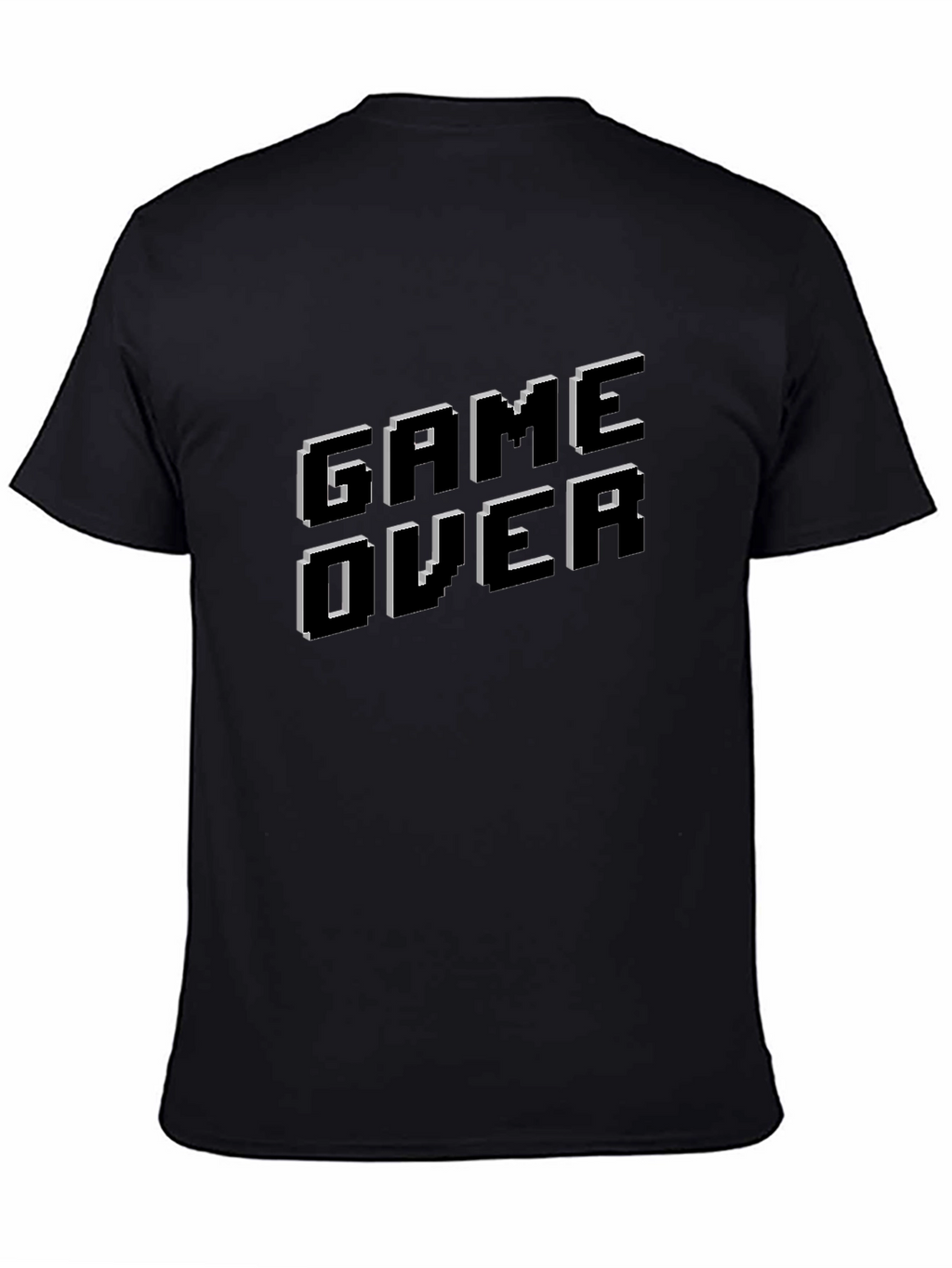 Game Over T-Shirt - Classic Pixelated Design