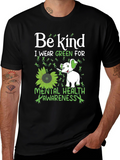 Be Kind Mental Health Awareness T-Shirt