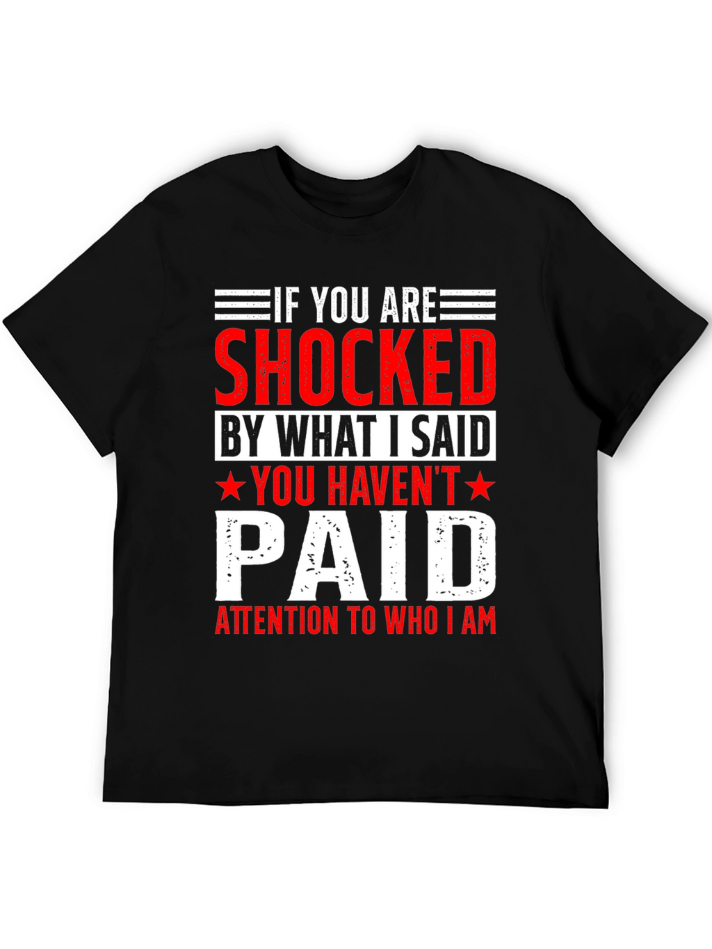 Shocked T-Shirt - Bold Statement Tee