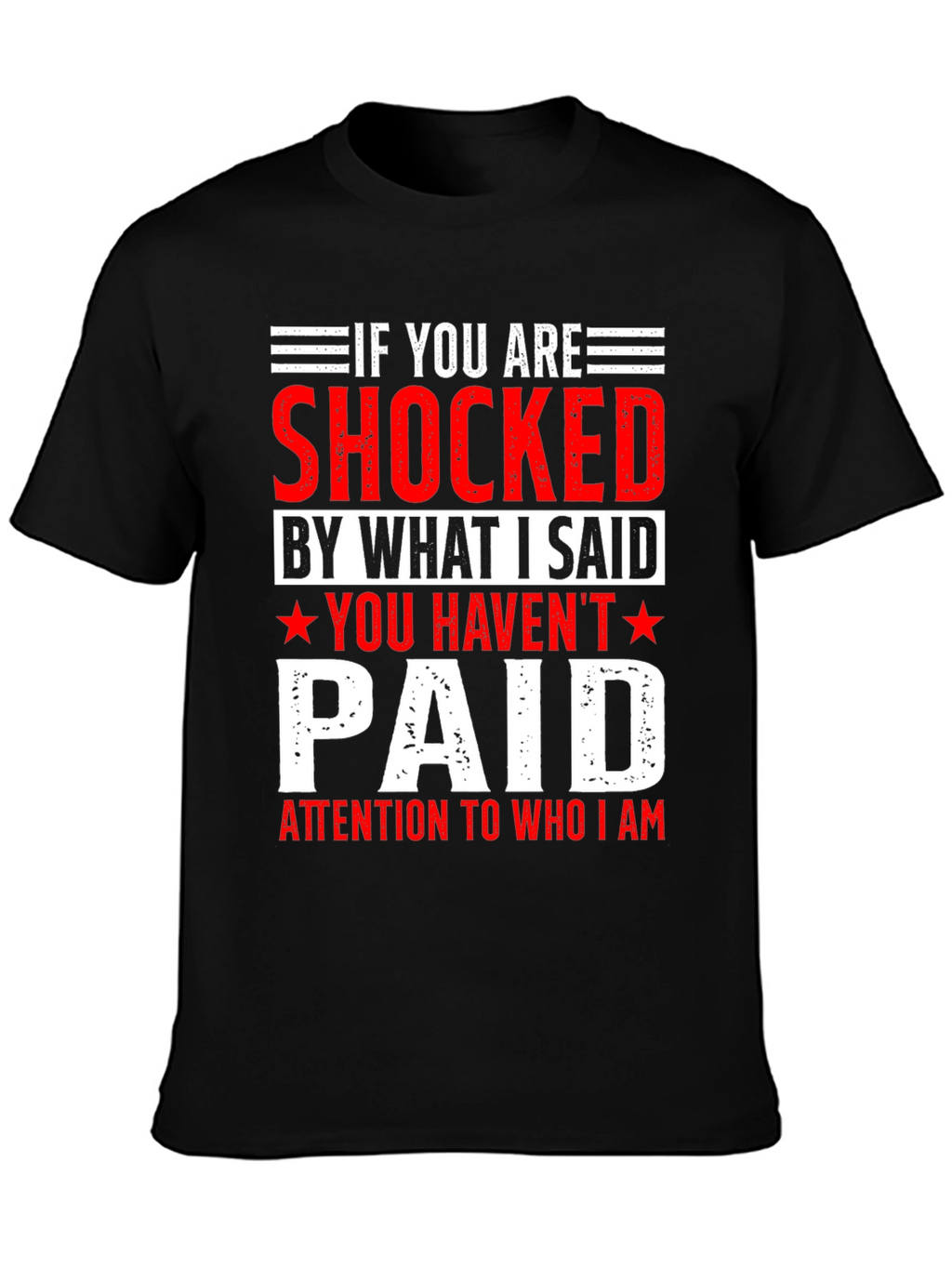 Shocked T-Shirt - Bold Statement Tee