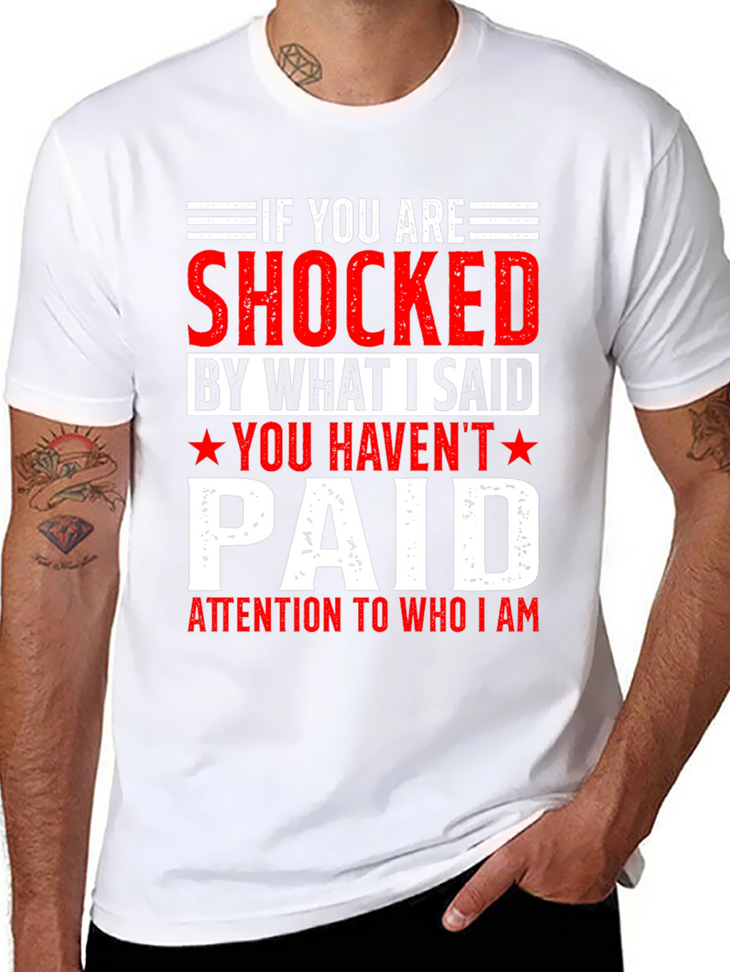 Shocked T-Shirt - Bold Statement Tee
