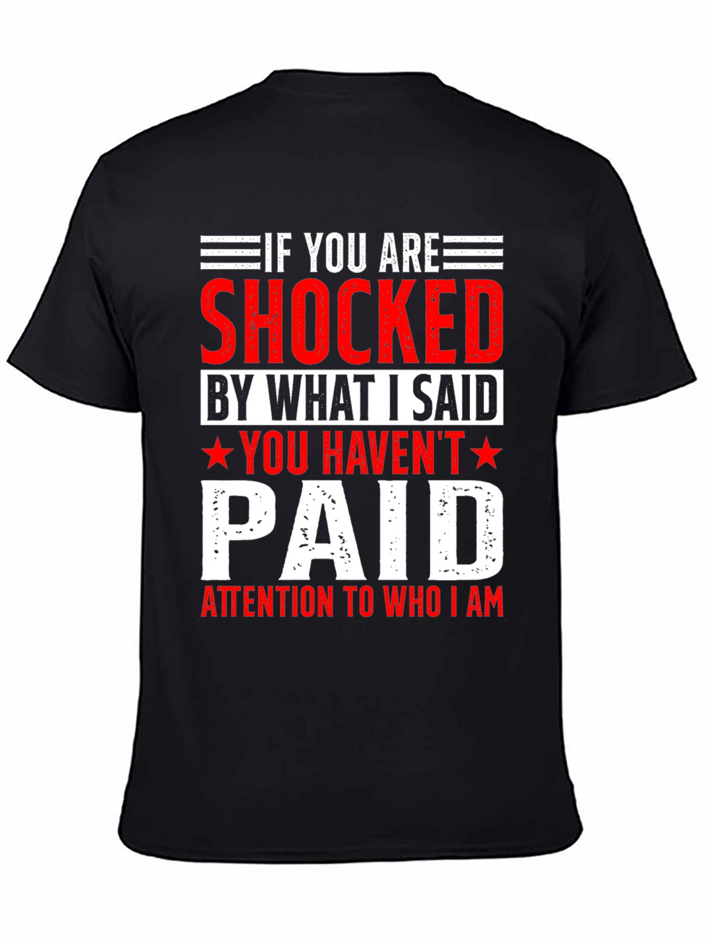 Shocked T-Shirt - Bold Statement Tee