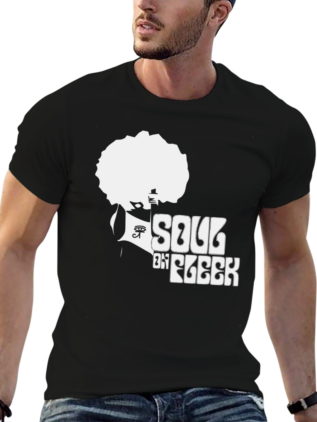 Soul on Fleek Graphic T-Shirt - Black