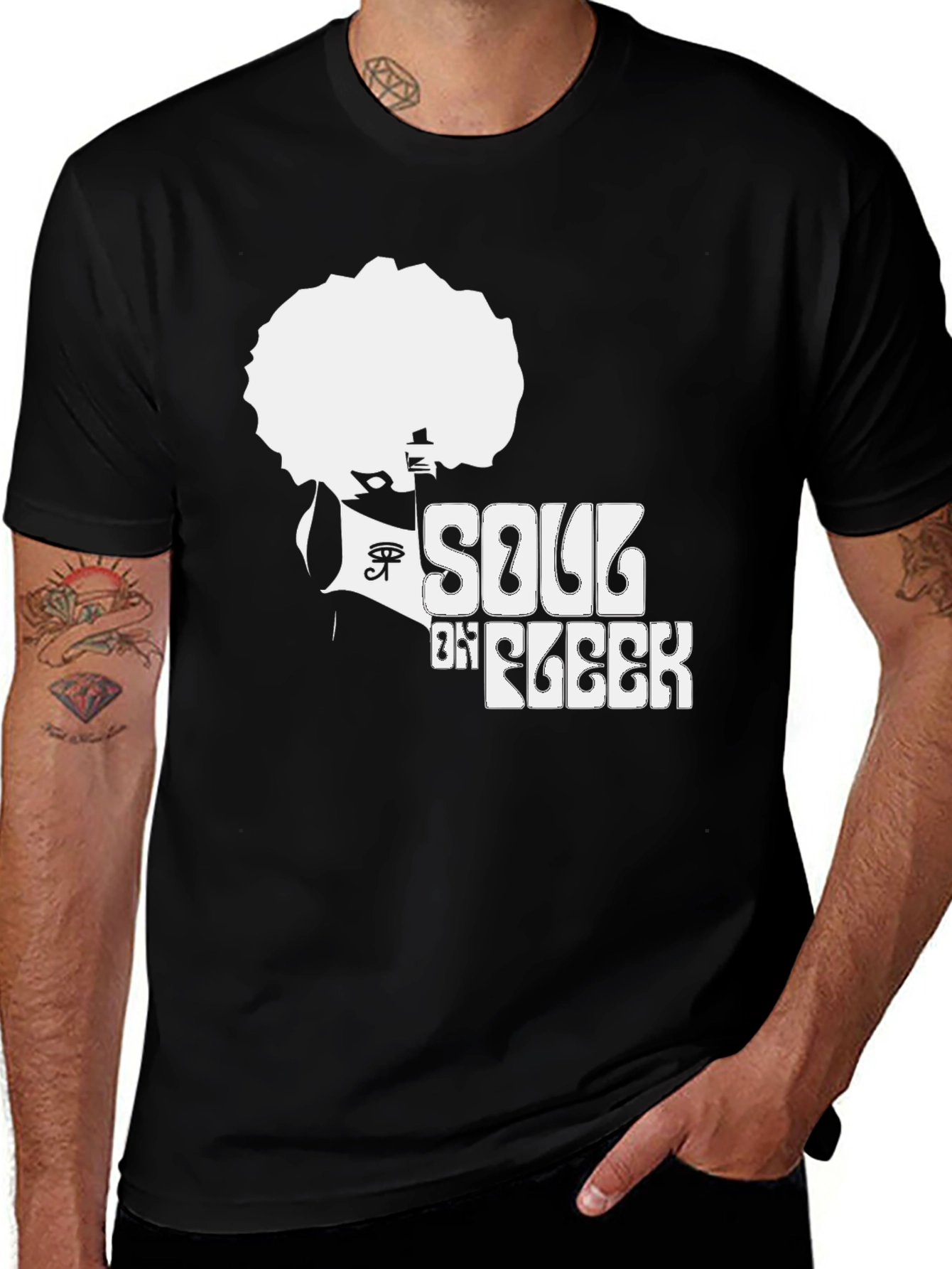 Soul on Fleek Graphic T-Shirt - Black