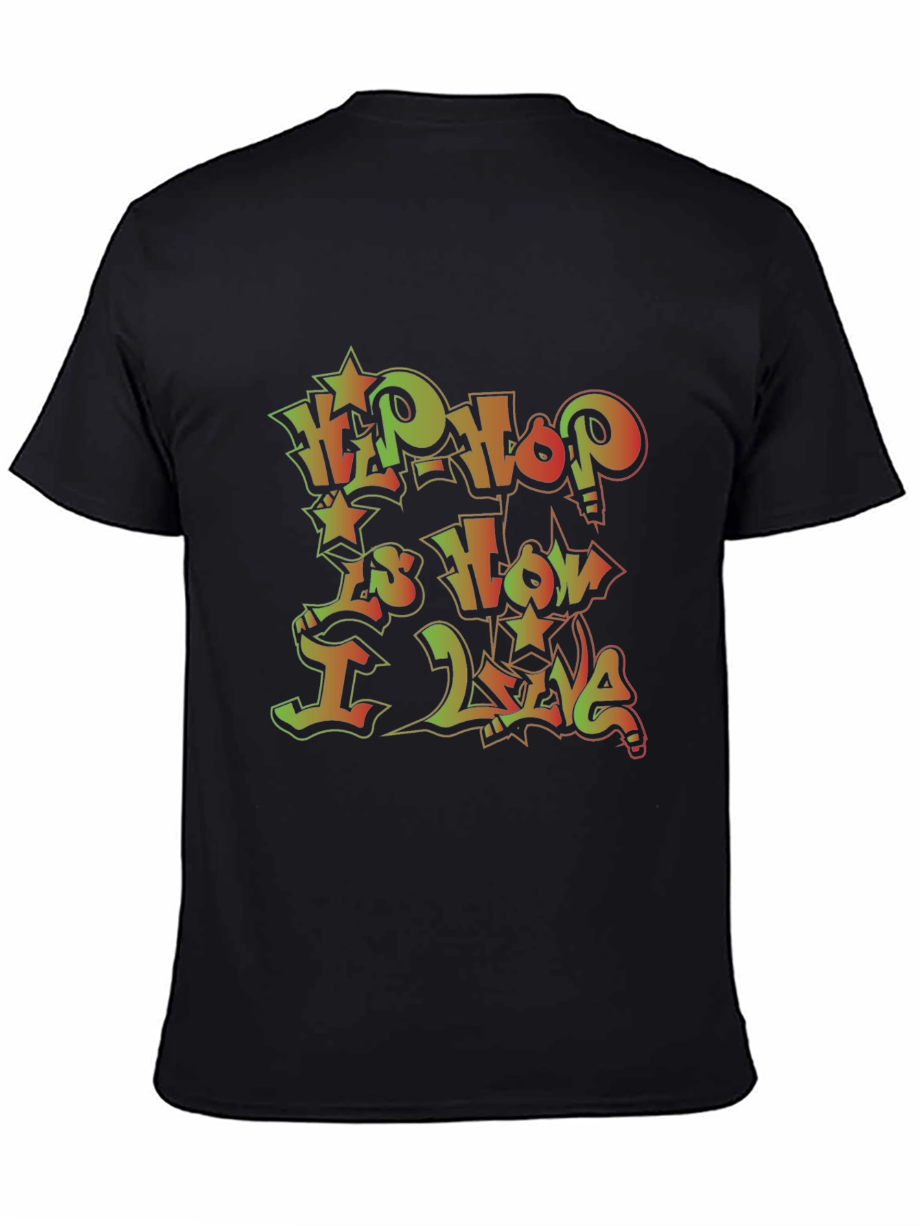 Hip Hop Is How I Live Graphic T-Shirt