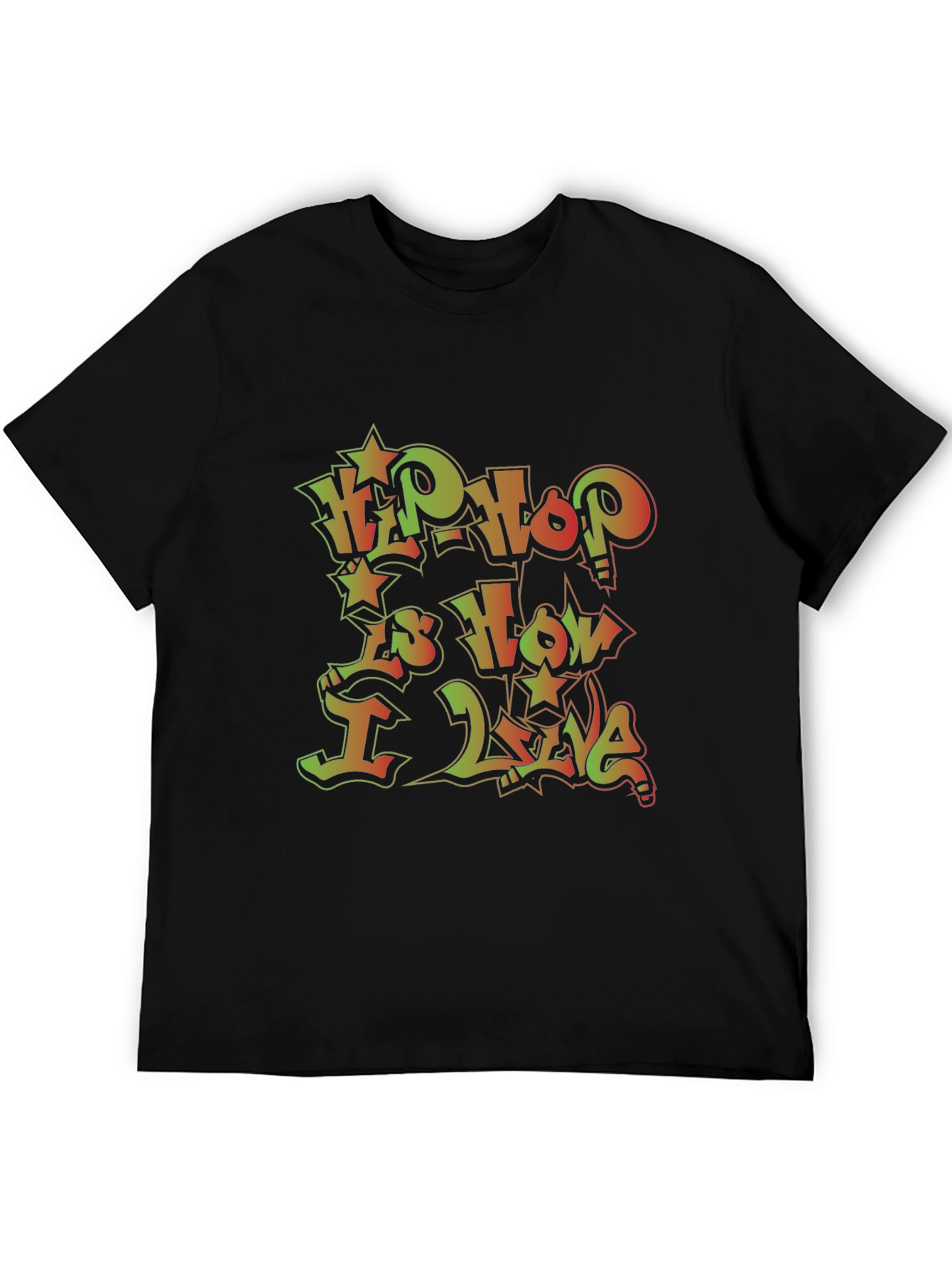 Hip Hop Is How I Live Graphic T-Shirt