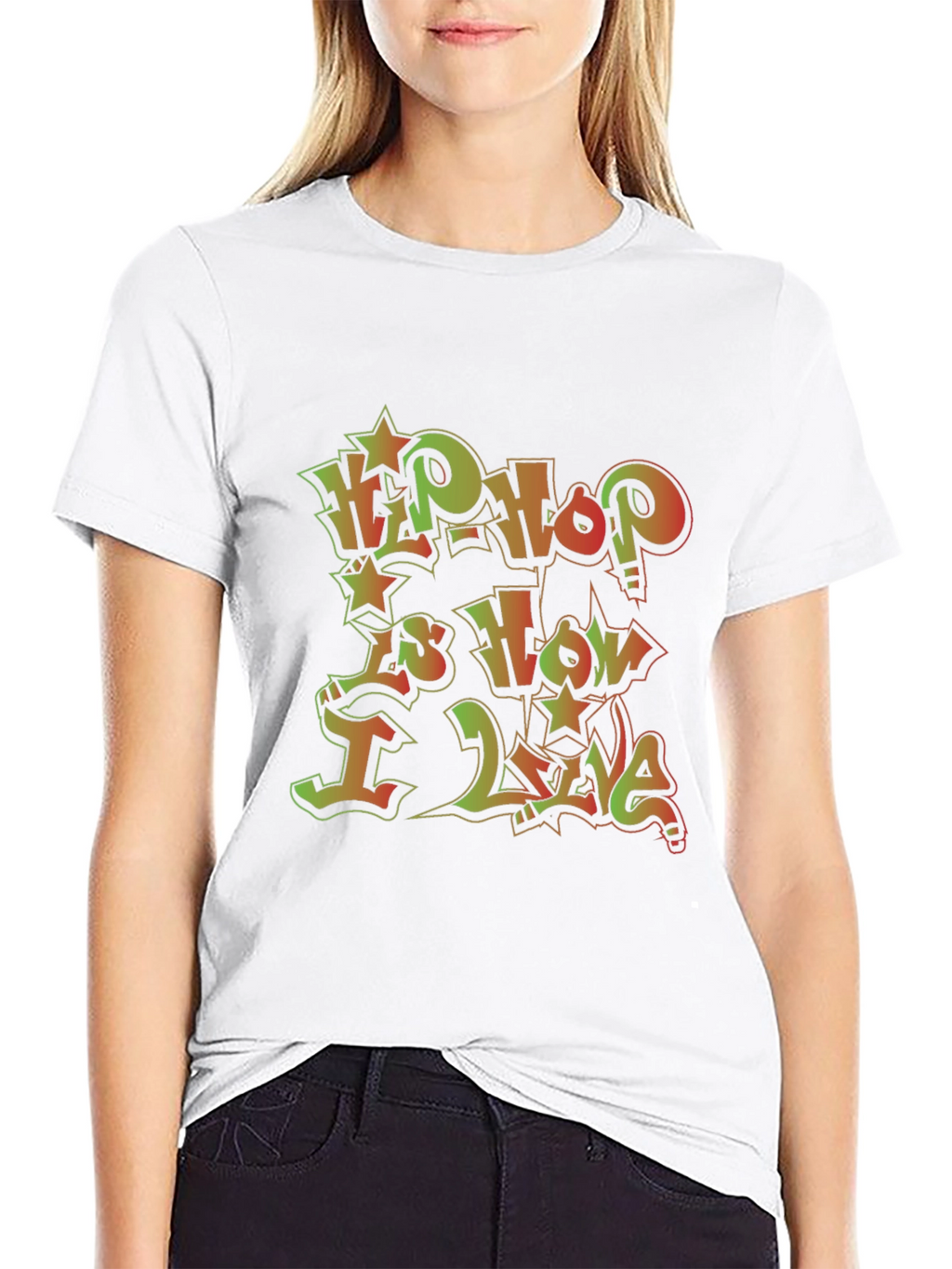 Hip Hop Is How I Live Graphic T-Shirt
