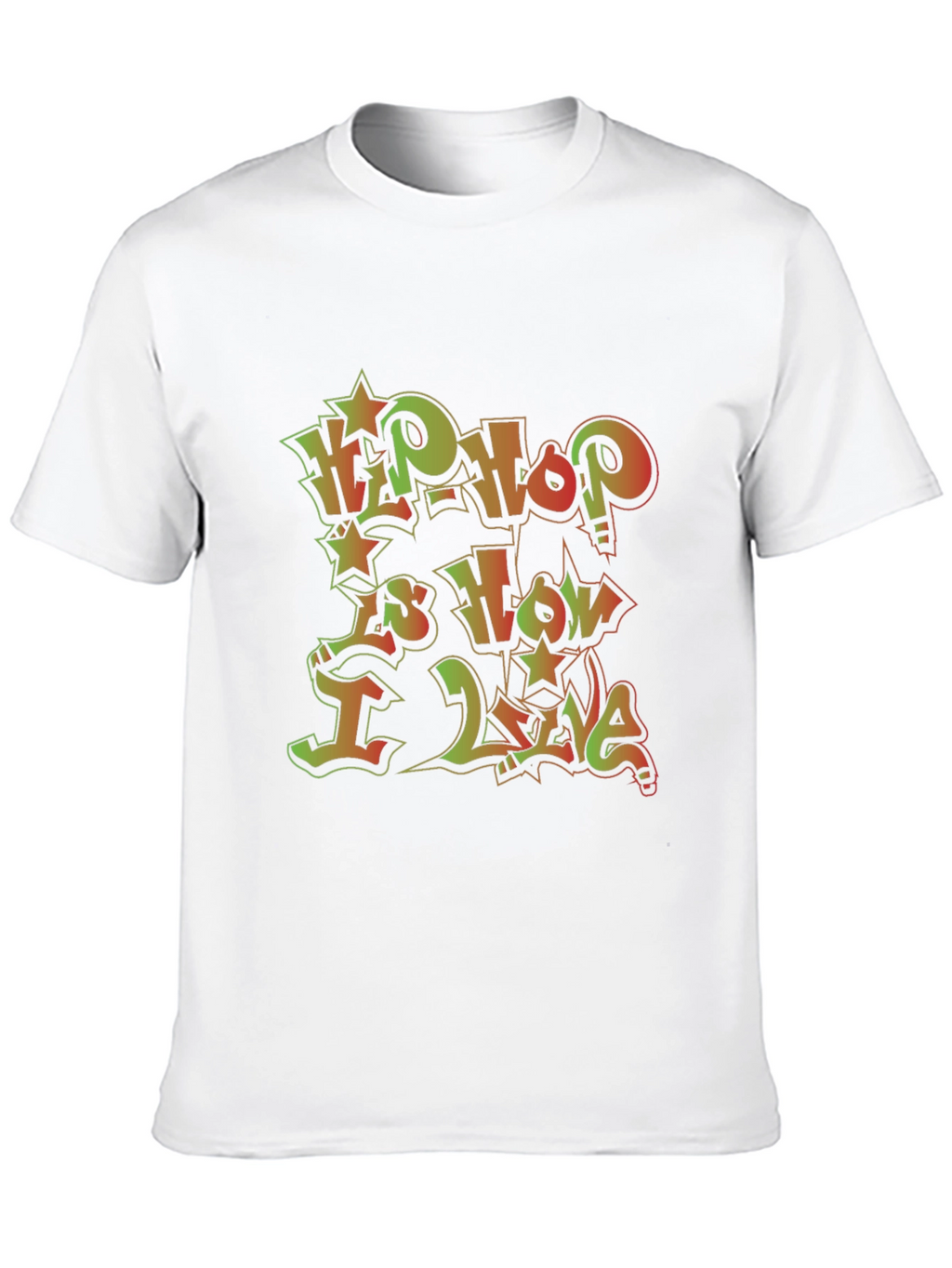 Hip Hop Is How I Live Graphic T-Shirt
