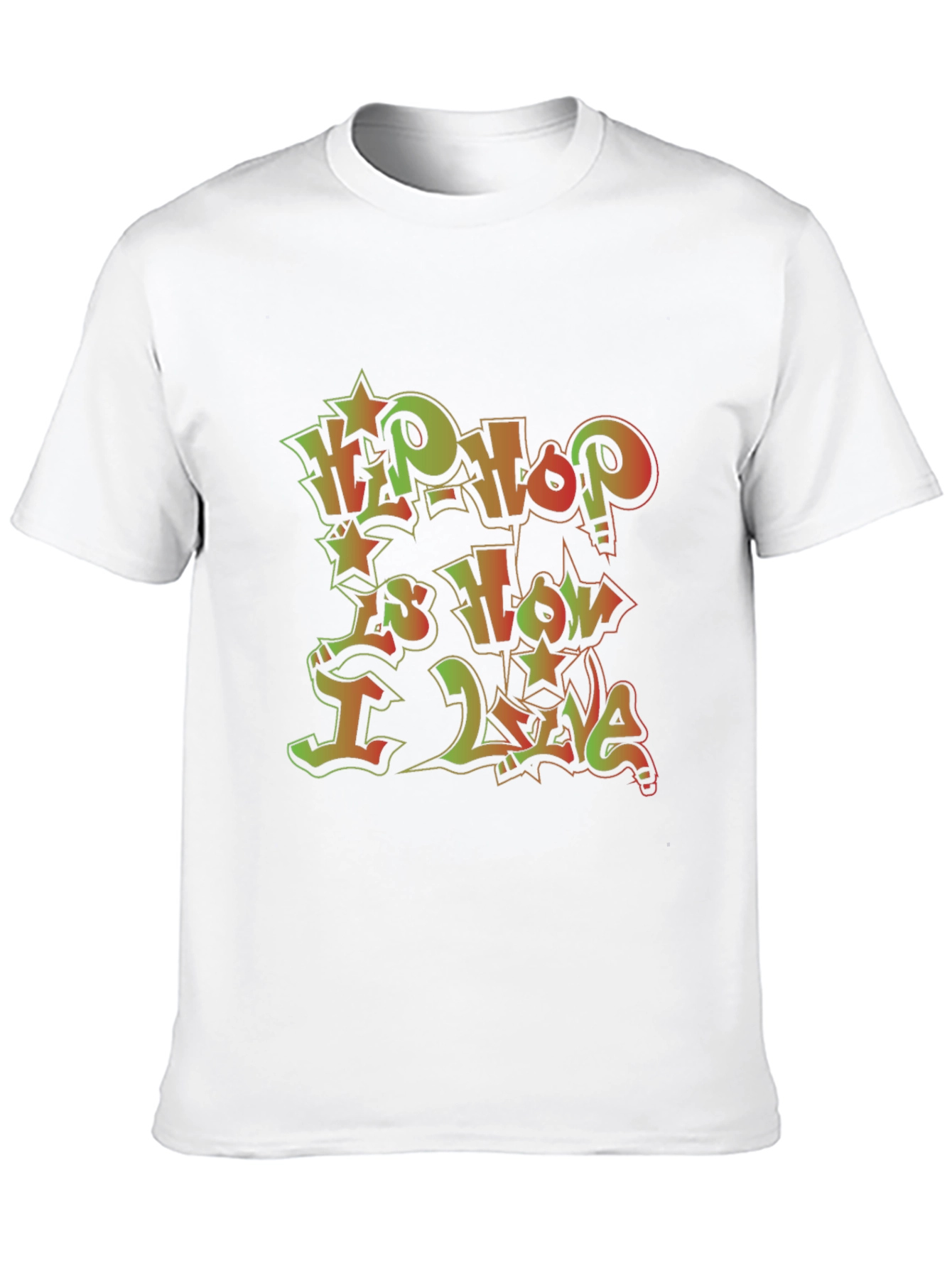 Hip Hop Is How I Live Graphic T-Shirt