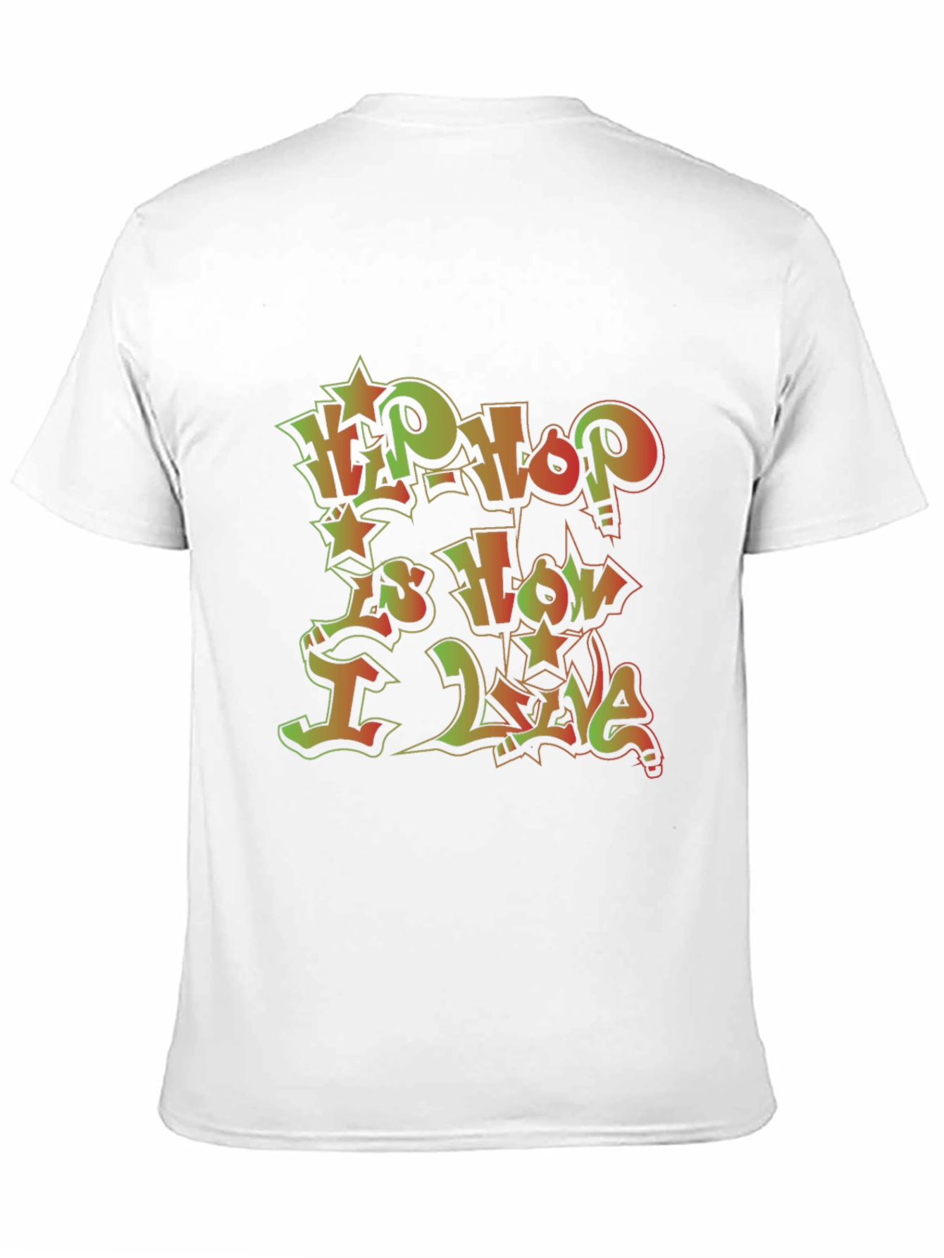 Hip Hop Is How I Live Graphic T-Shirt