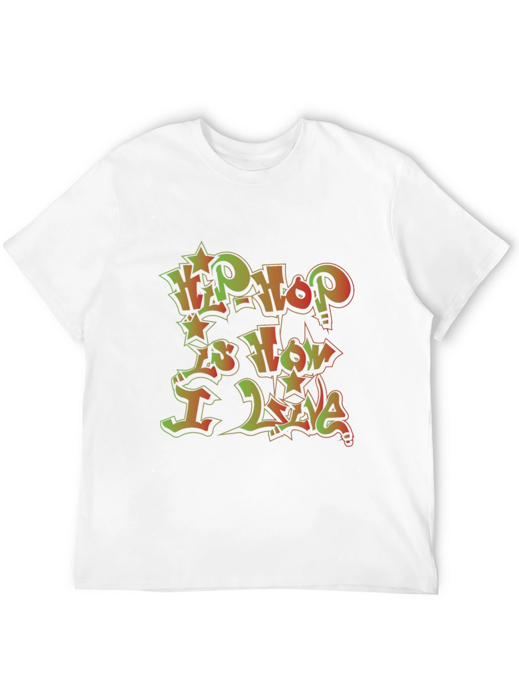 Hip Hop Is How I Live Graphic T-Shirt