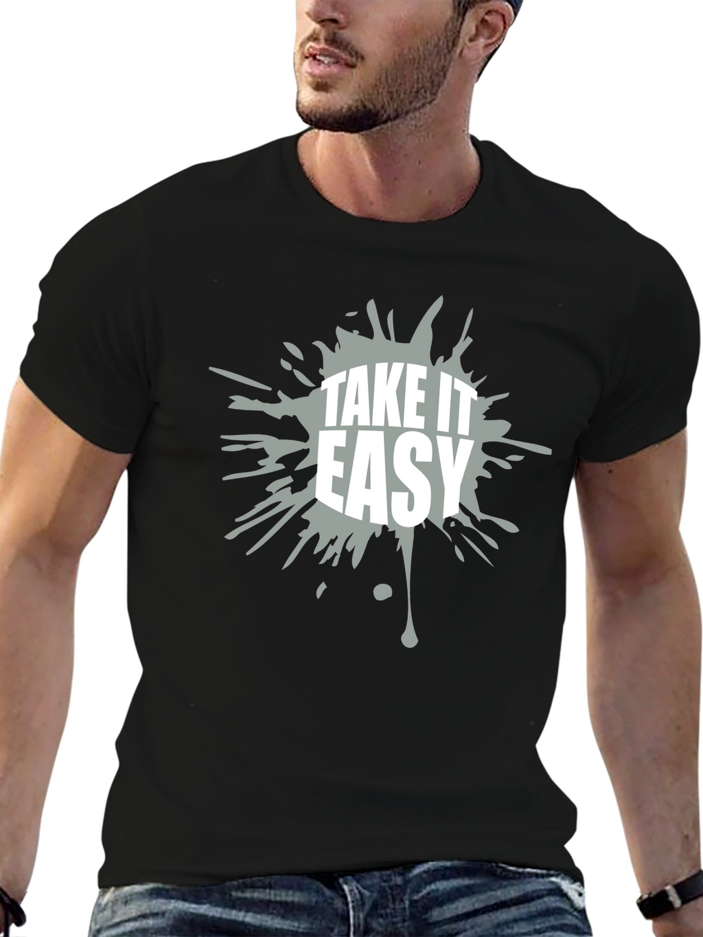 Take It Easy Graphic Tee - Relaxed Fit