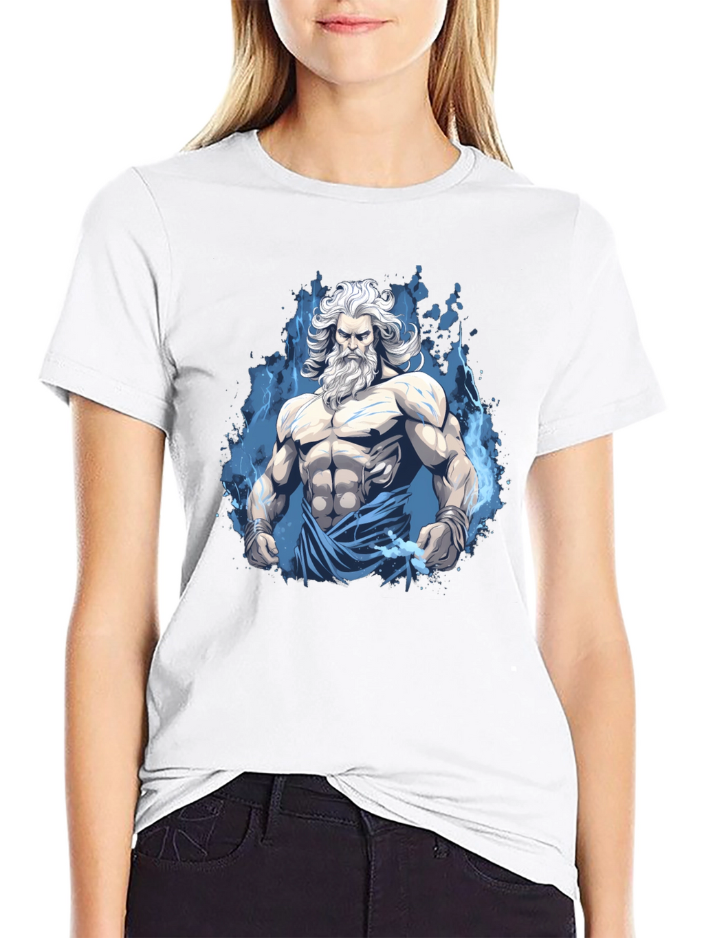 Zeus Graphic T-Shirt - Mythical God Design