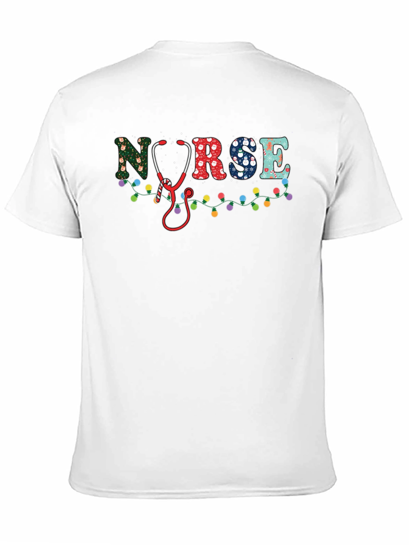 Festive Nurse Christmas T-Shirt