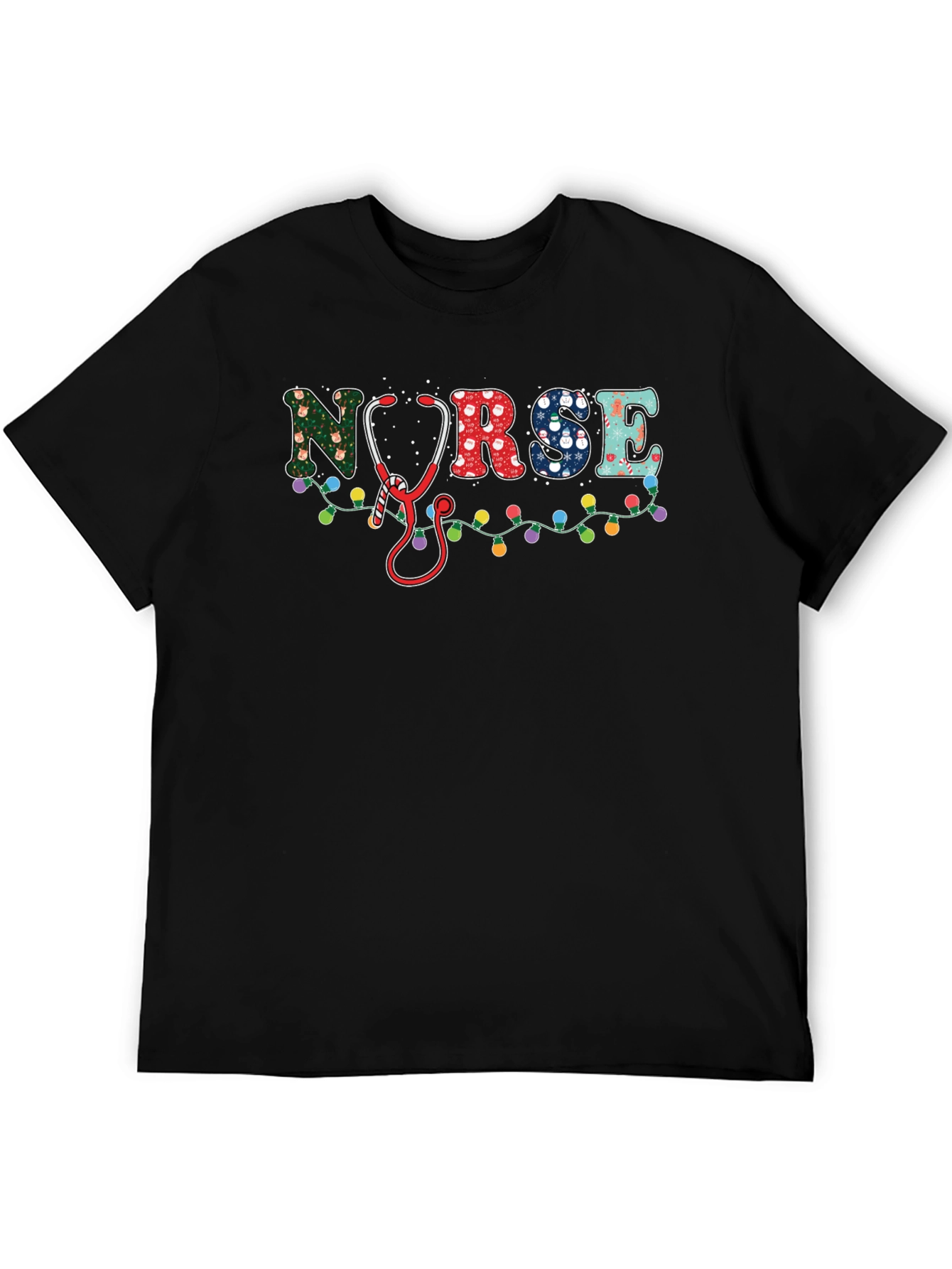 Festive Nurse Christmas T-Shirt