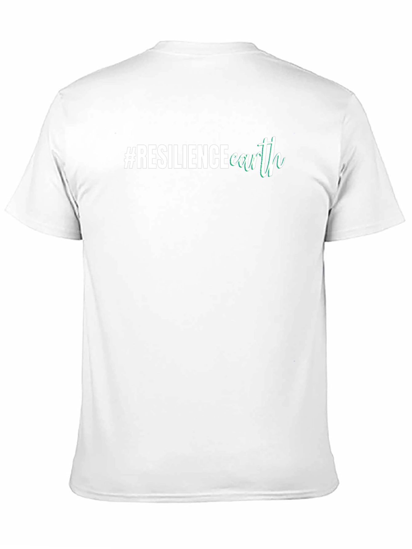 Resilience Earth Graphic Tee - Stylish Black T-Shirt