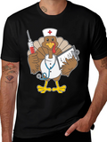 Funny Turkey Nurse T-Shirt