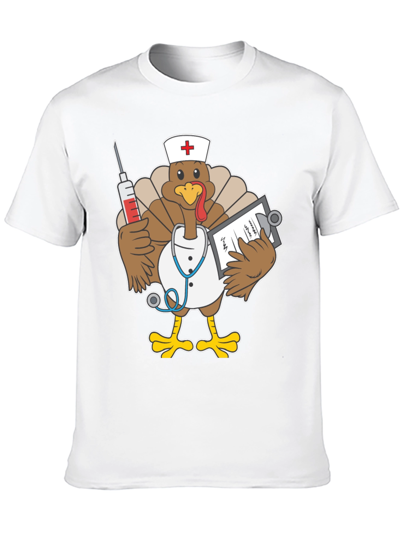 Funny Turkey Nurse T-Shirt