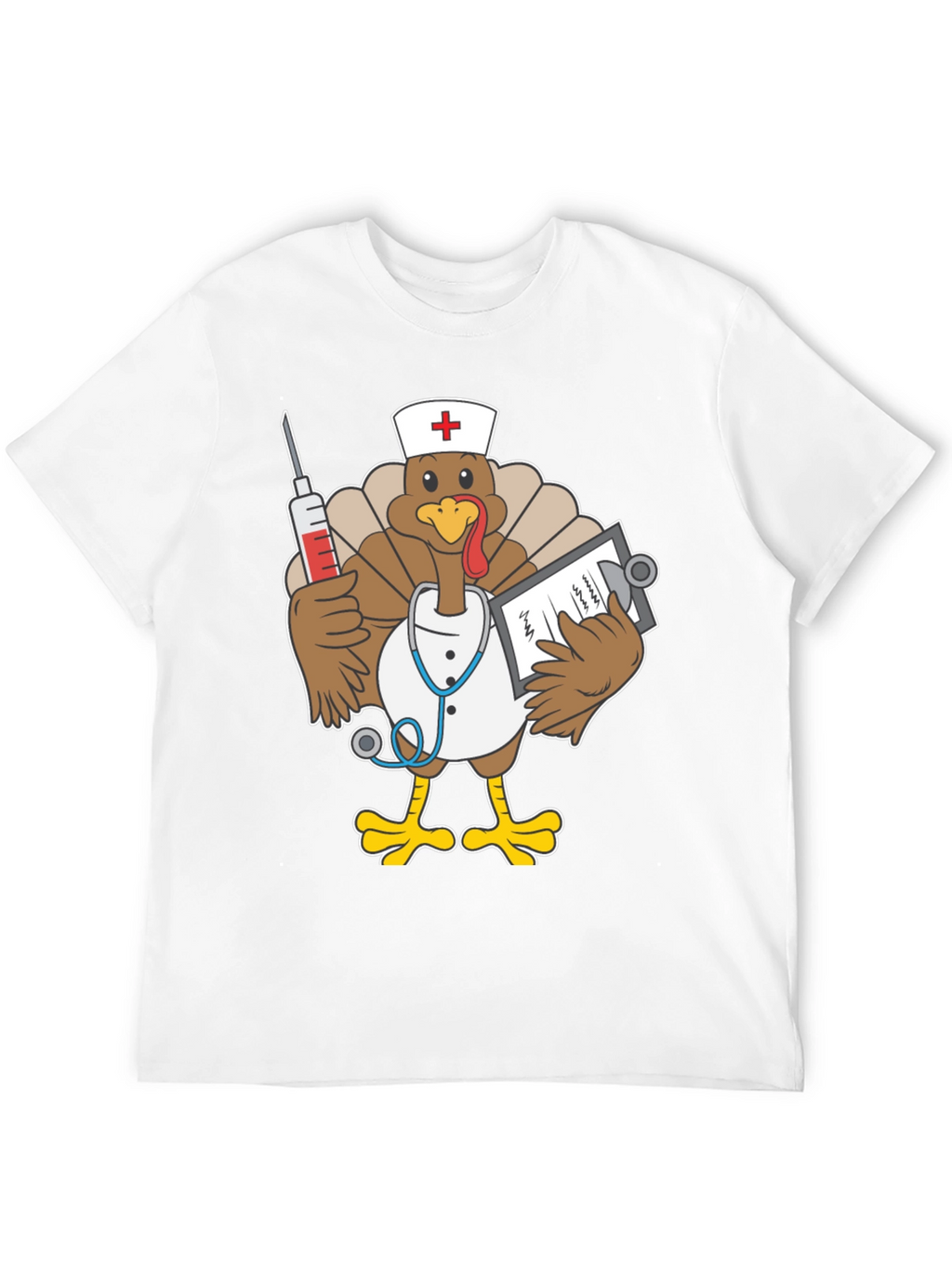 Funny Turkey Nurse T-Shirt