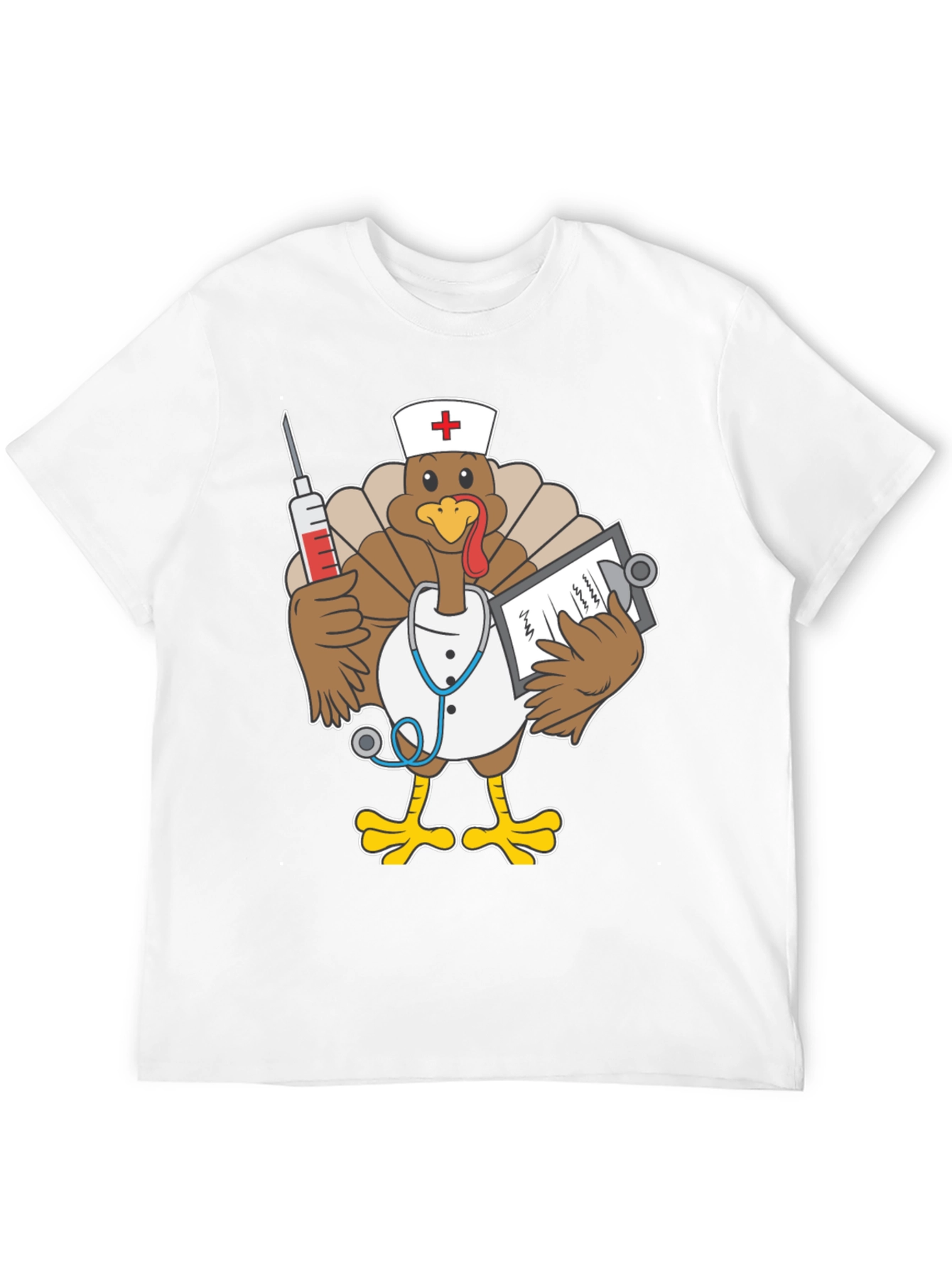 Funny Turkey Nurse T-Shirt