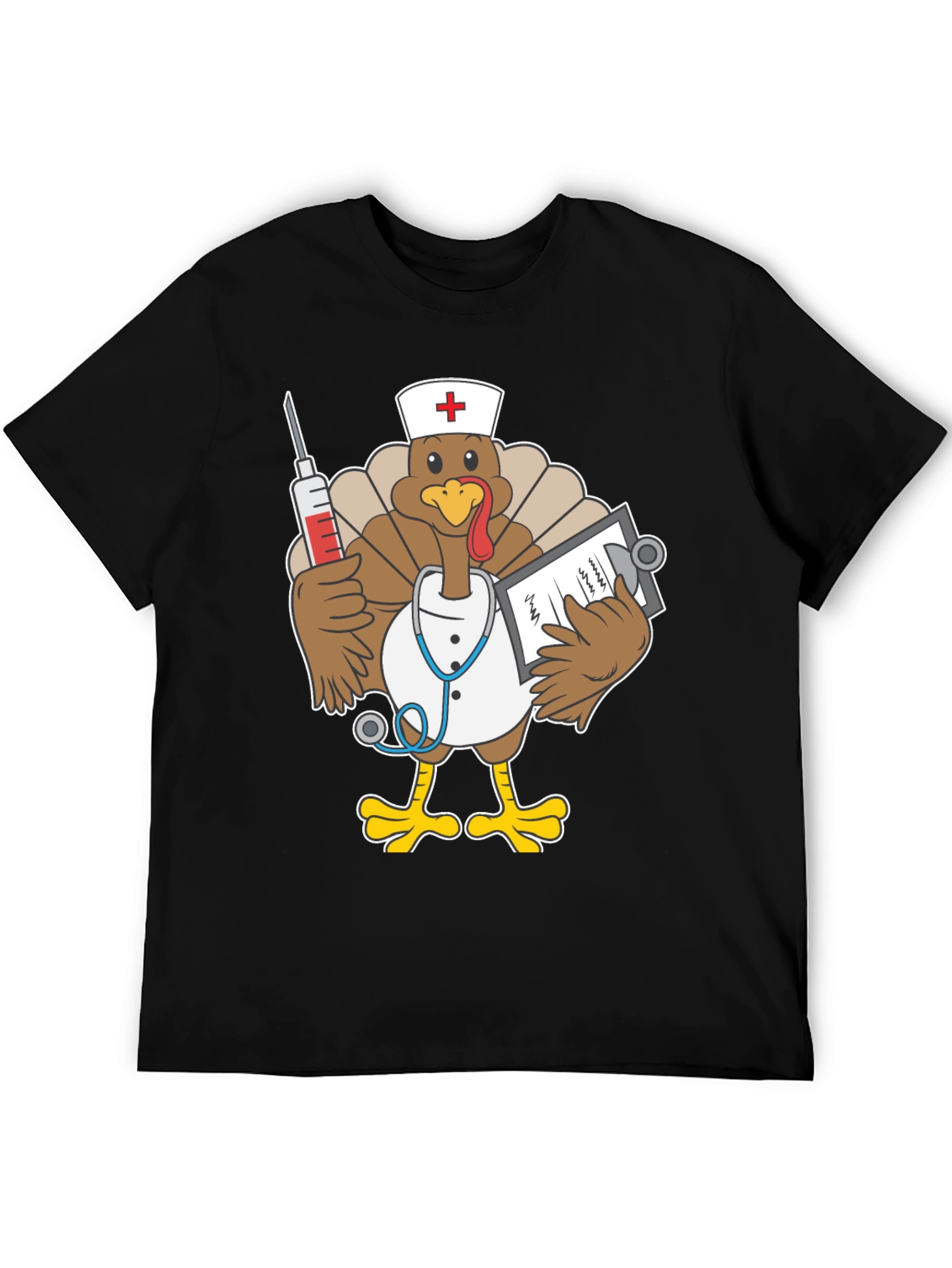 Funny Turkey Nurse T-Shirt