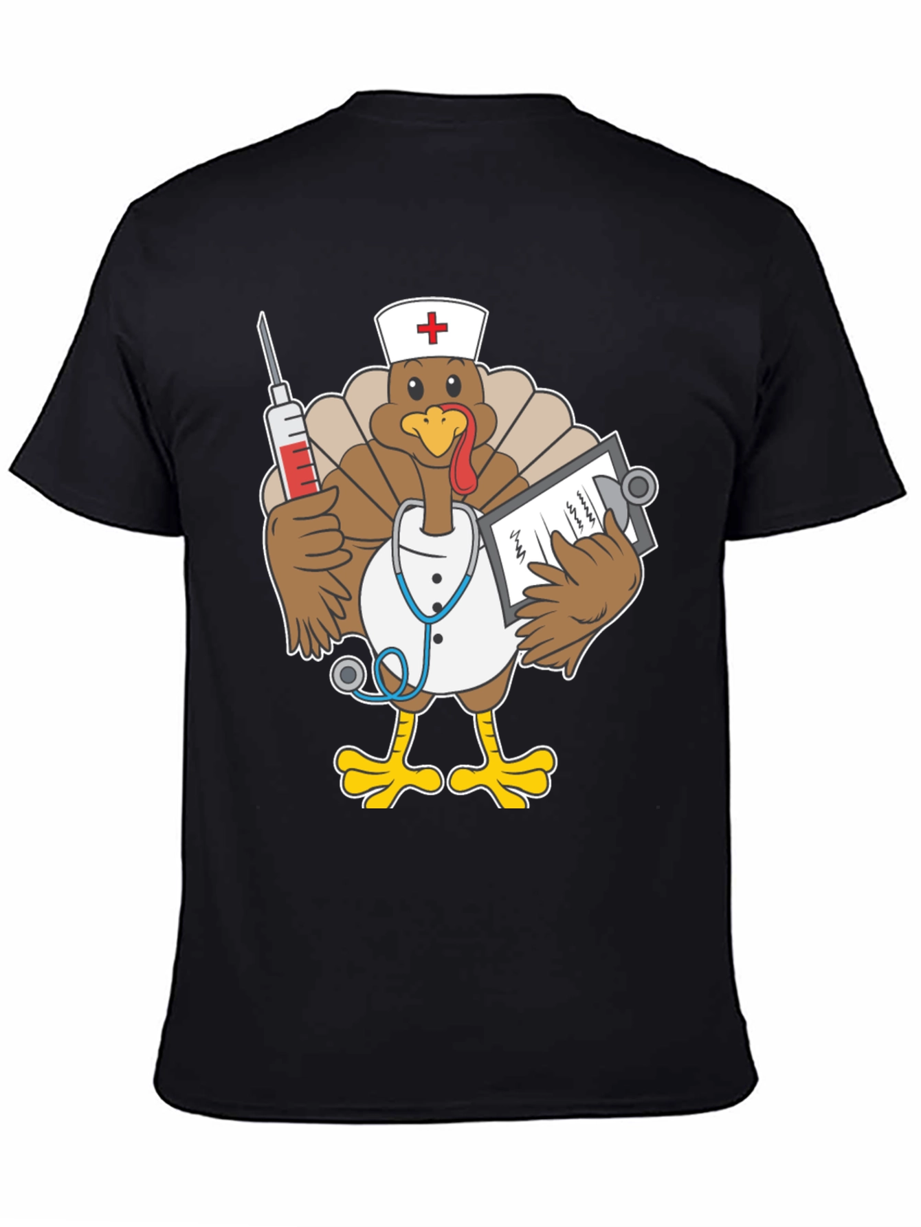 Funny Turkey Nurse T-Shirt