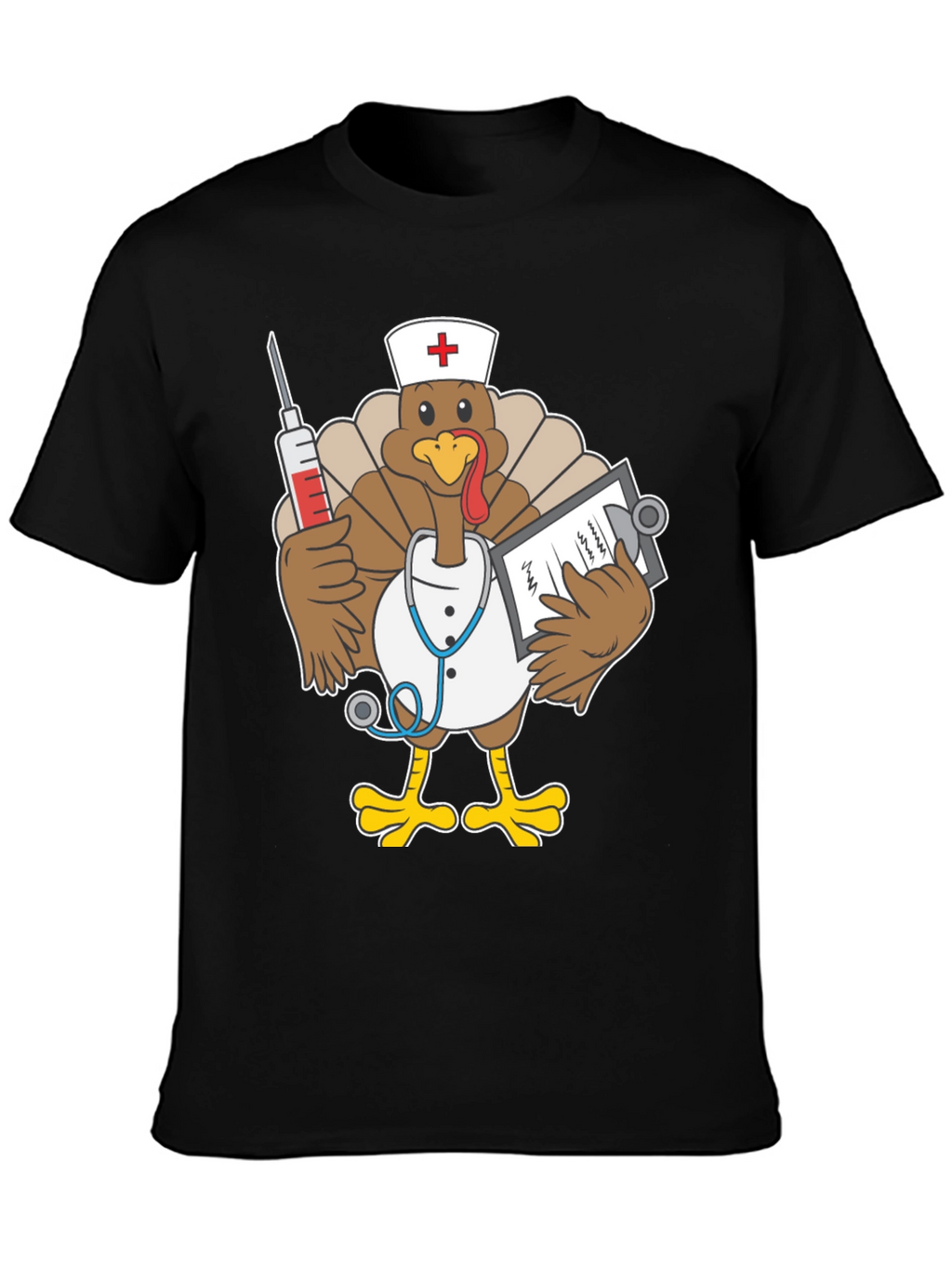 Funny Turkey Nurse T-Shirt
