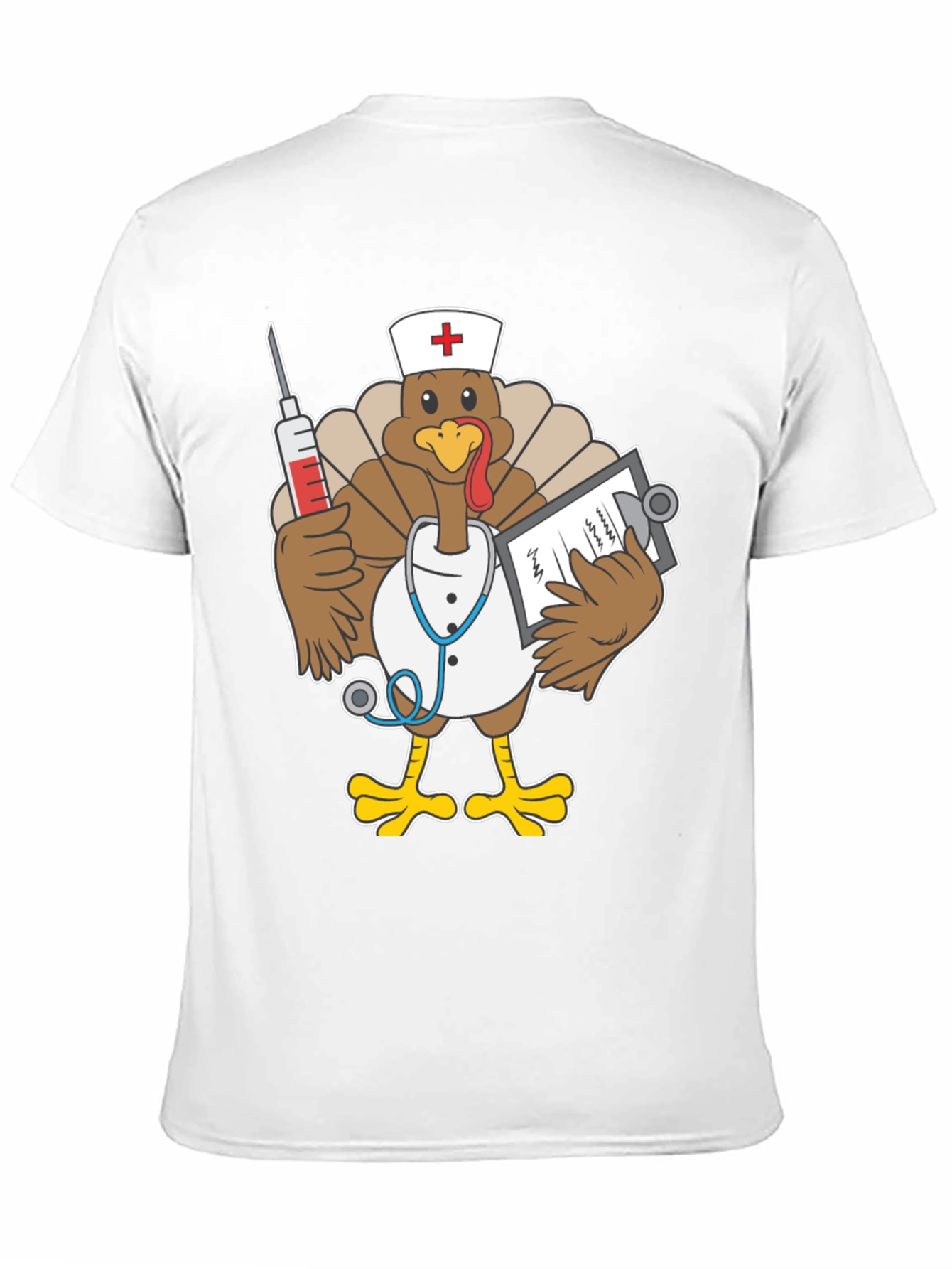 Funny Turkey Nurse T-Shirt