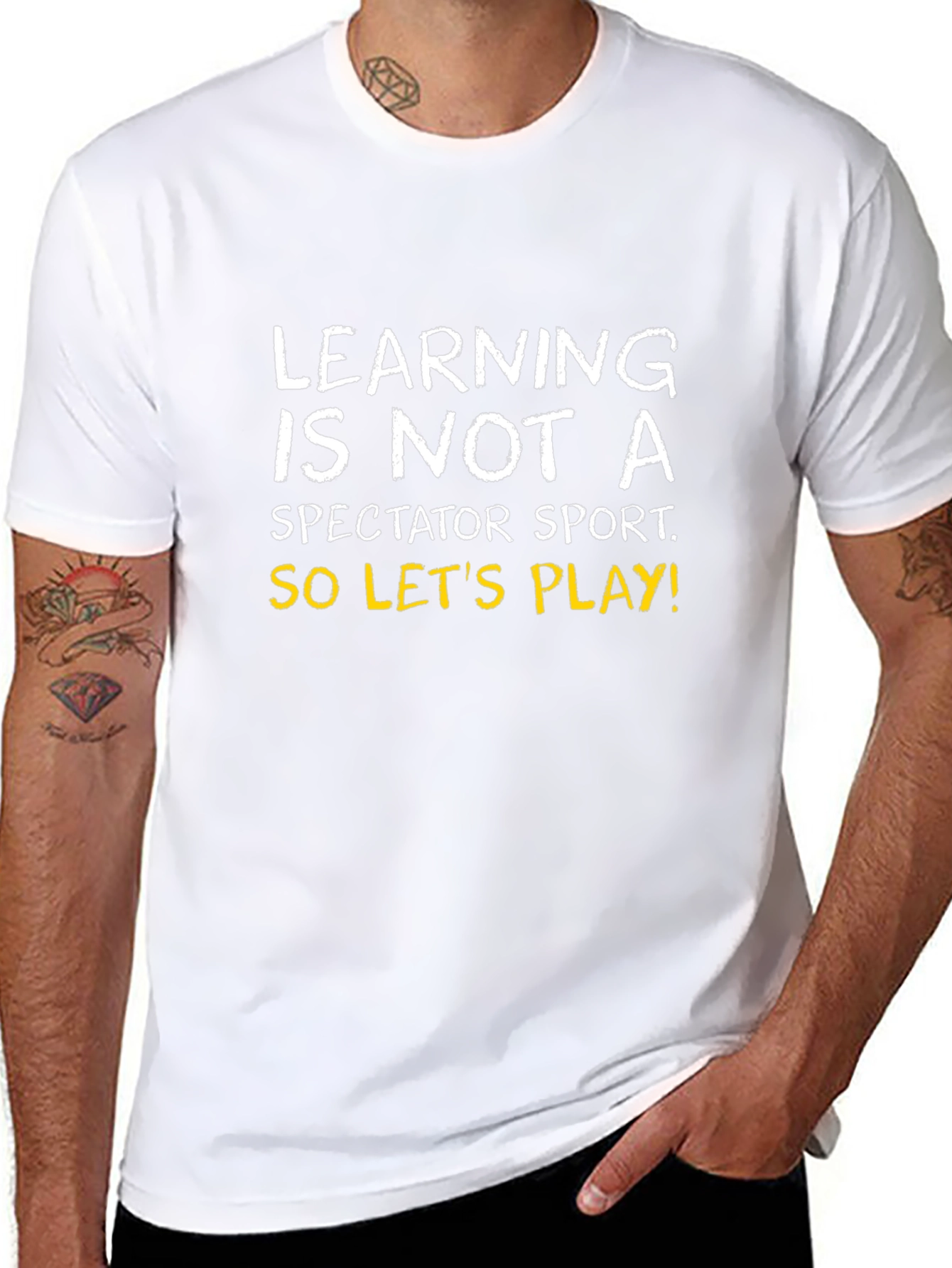 Learning is Not a Spectator Sport Tee