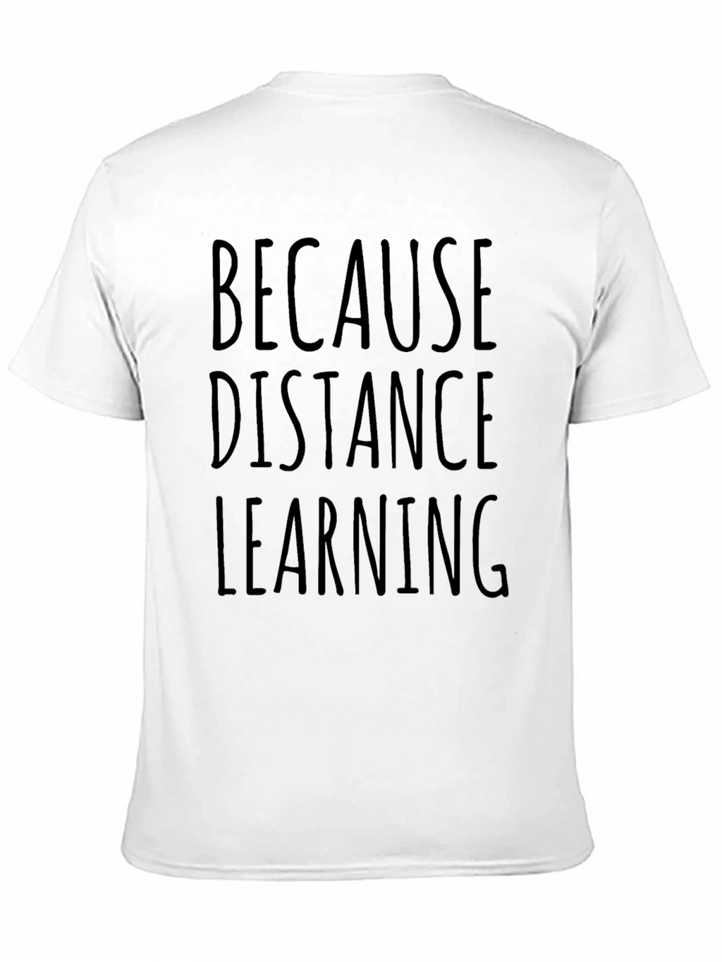 Distance Learning Black T-Shirt