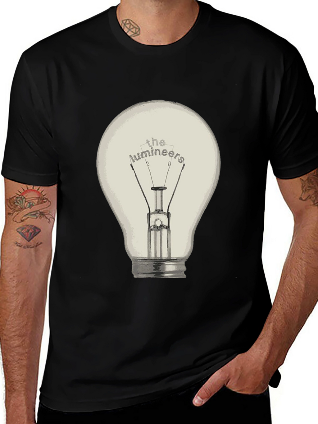 The Lumineers Light Bulb Graphic T-Shirt