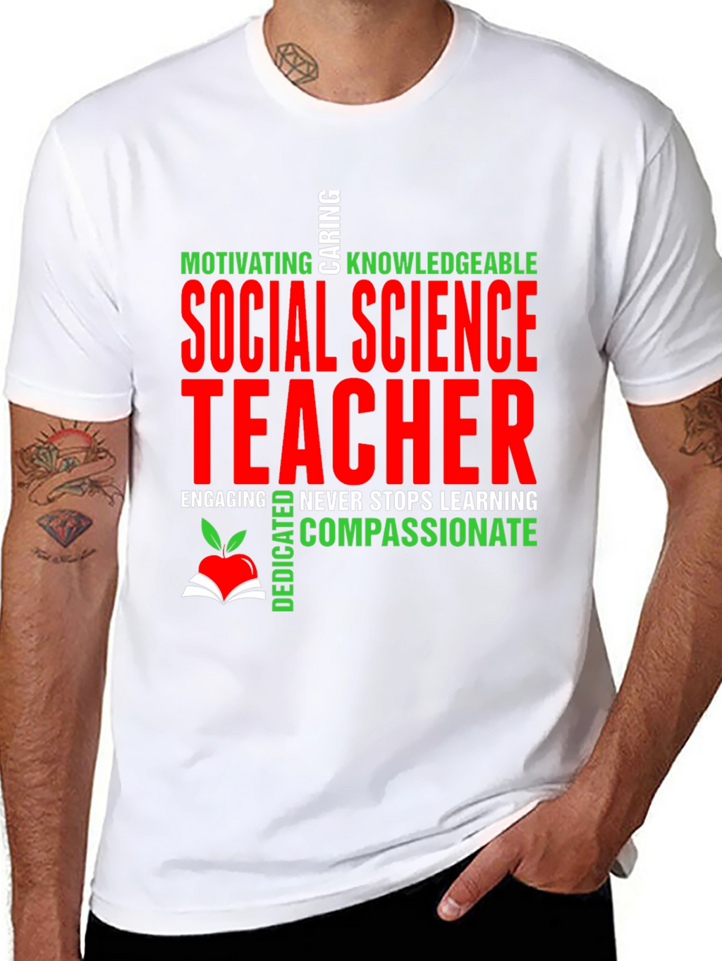 Social Science Teacher Graphic Tee