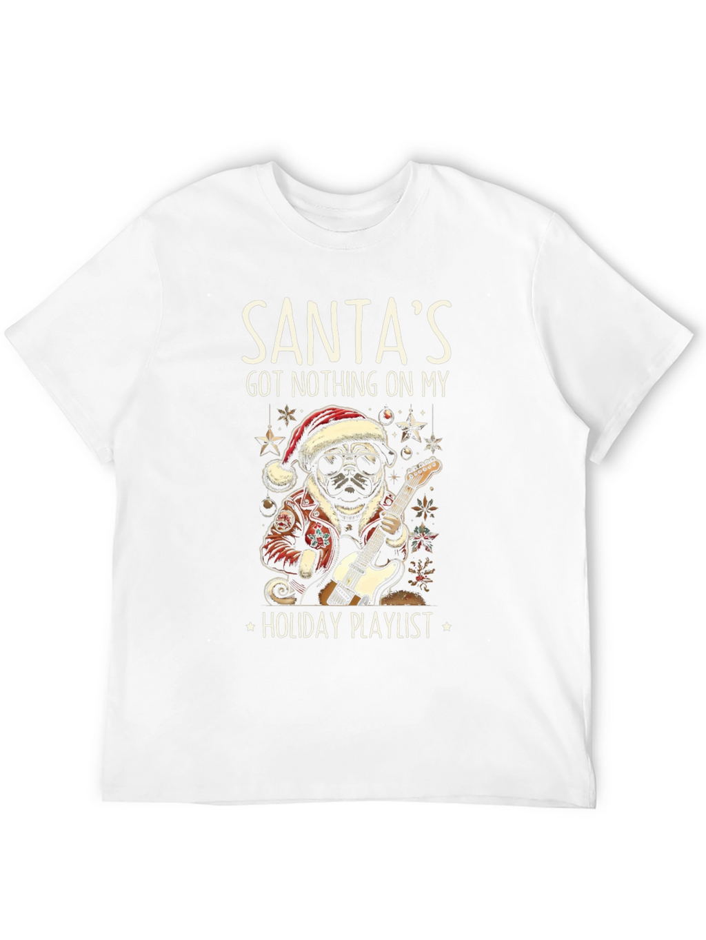 Santas Holiday Playlist T-Shirt