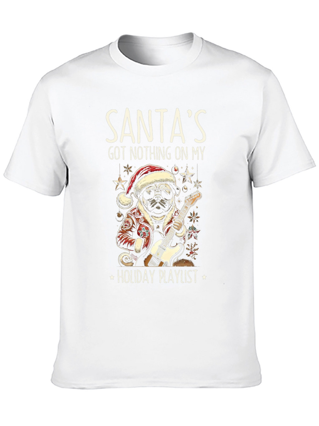 Santas Holiday Playlist T-Shirt