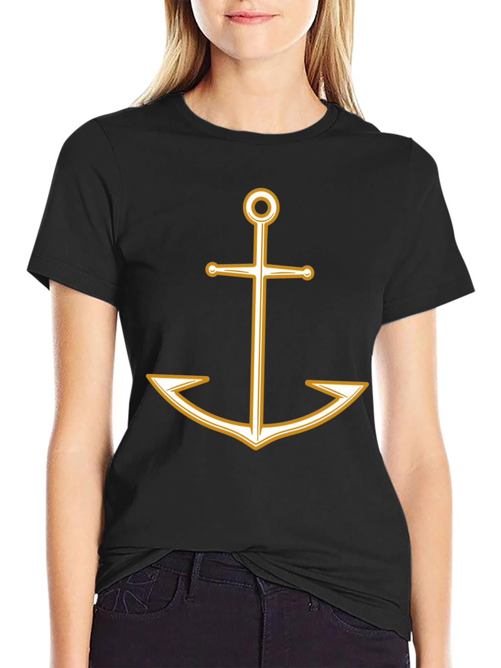 Nautical Anchor Graphic T-Shirt