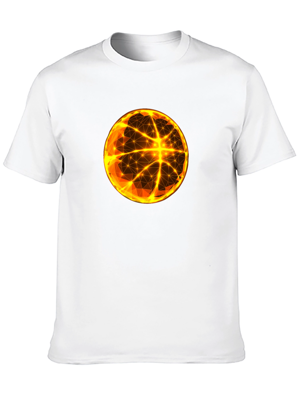 Geometric Sphere Graphic T-Shirt - Modern Abstract Design