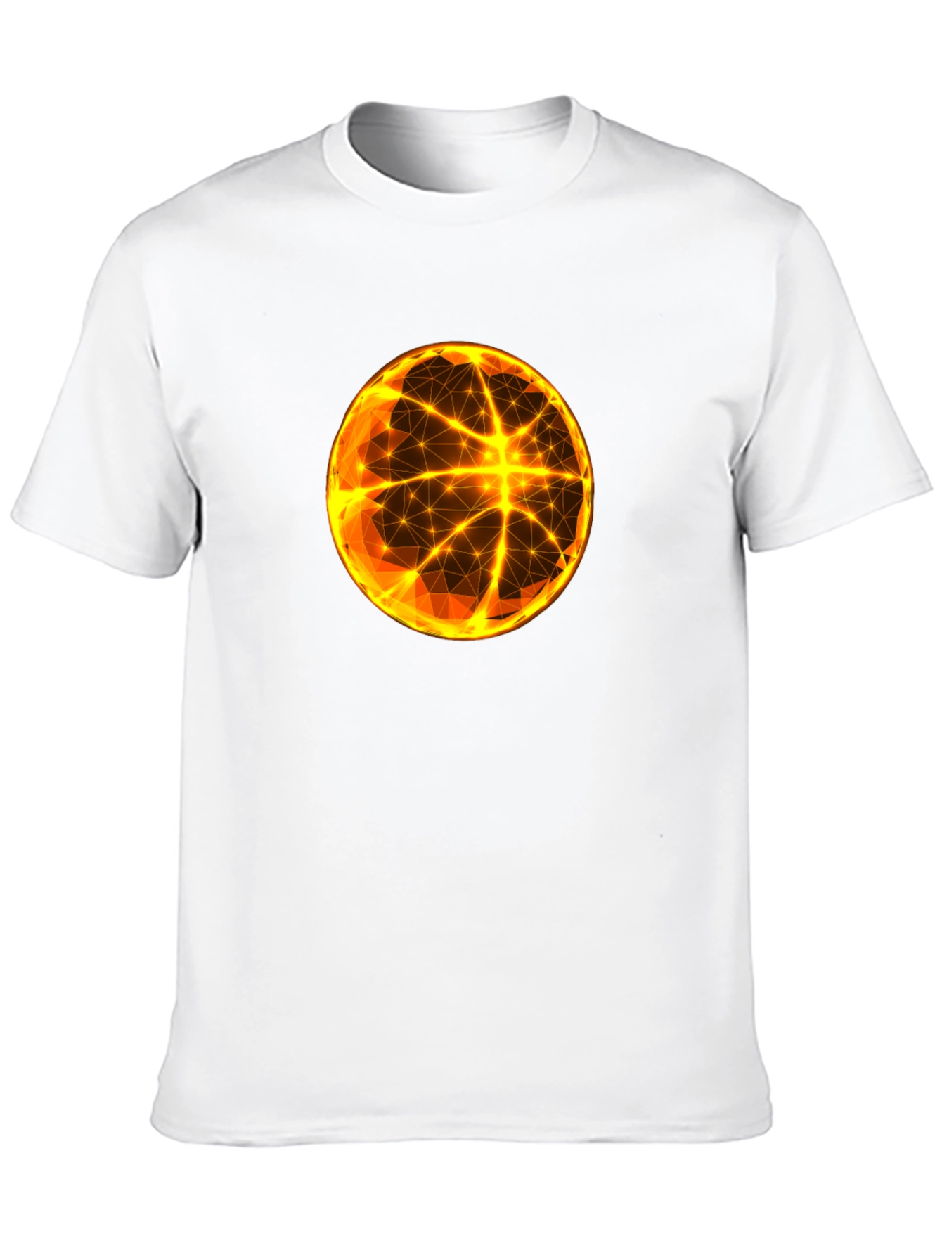 Geometric Sphere Graphic T-Shirt - Modern Abstract Design