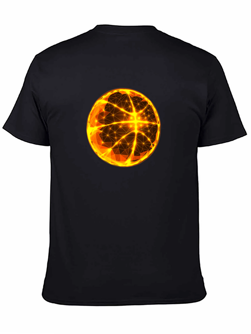 Geometric Sphere Graphic T-Shirt - Modern Abstract Design
