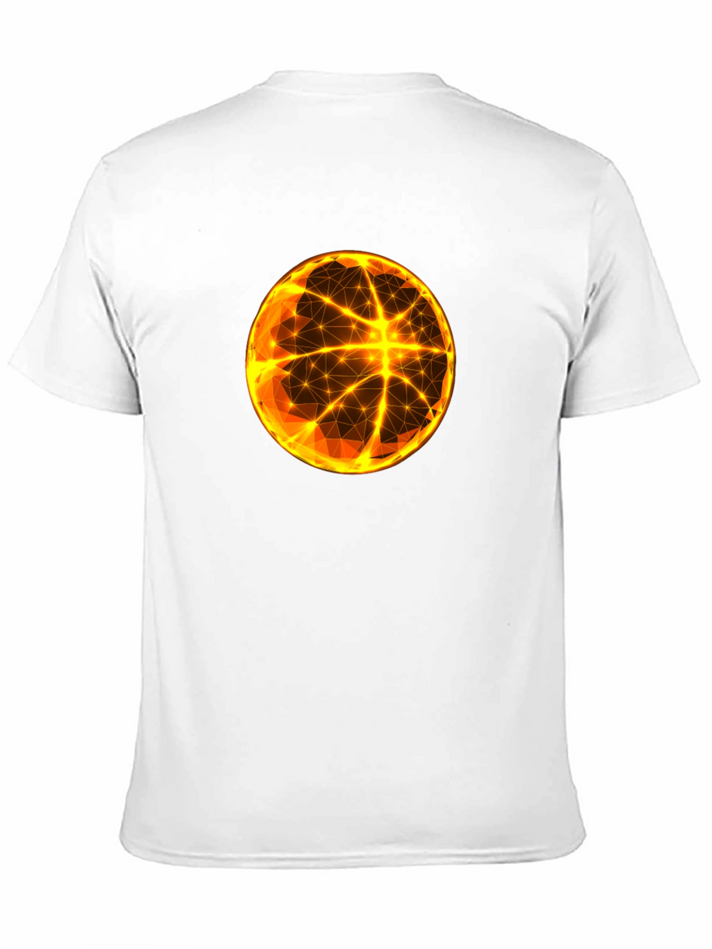 Geometric Sphere Graphic T-Shirt - Modern Abstract Design