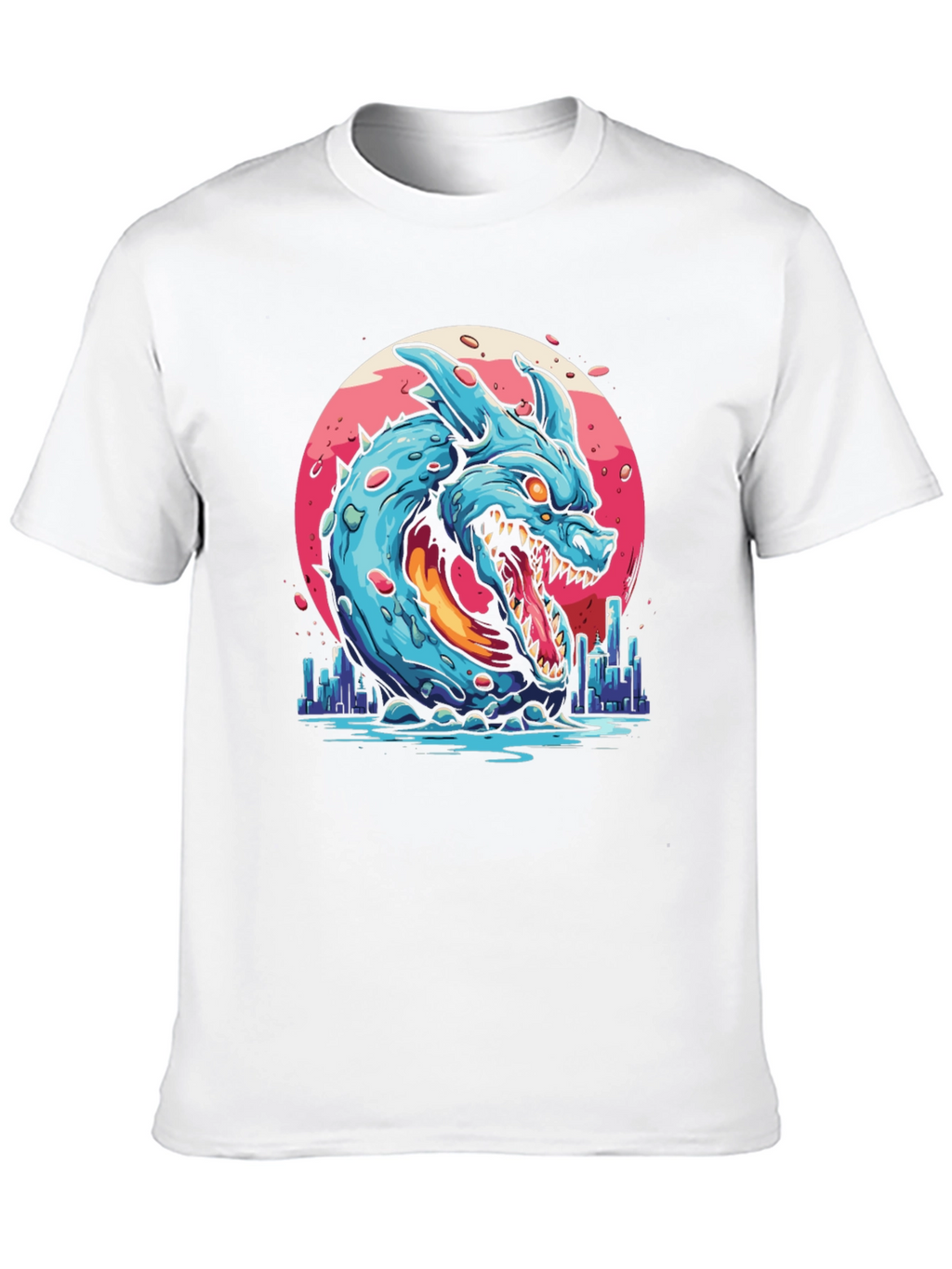 Monster Dragon Graphic T-Shirt