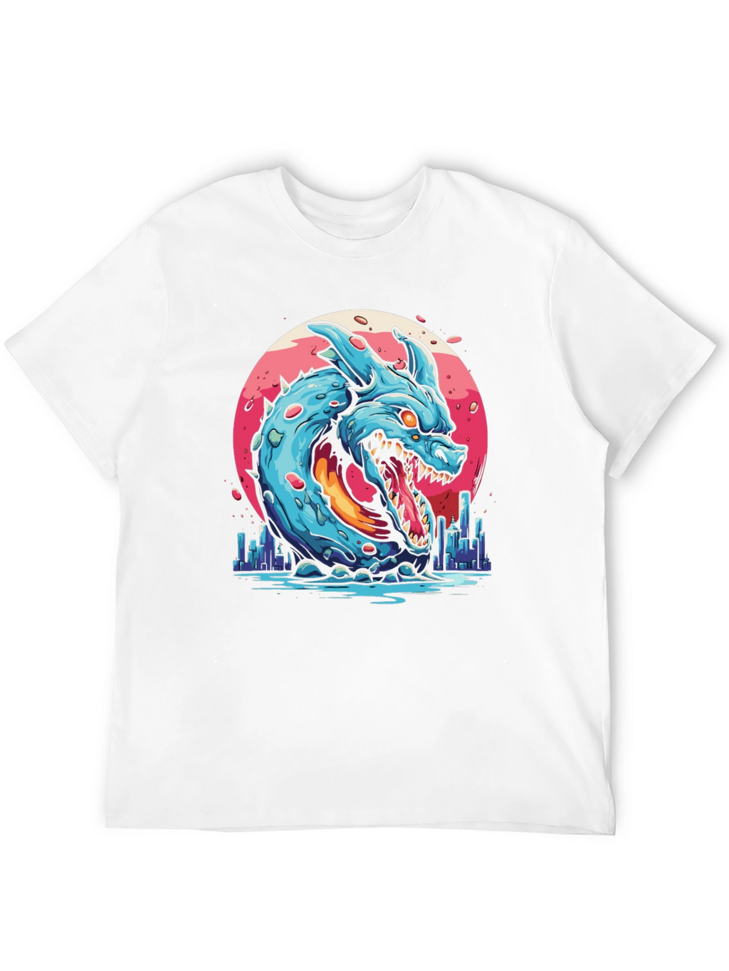 Monster Dragon Graphic T-Shirt